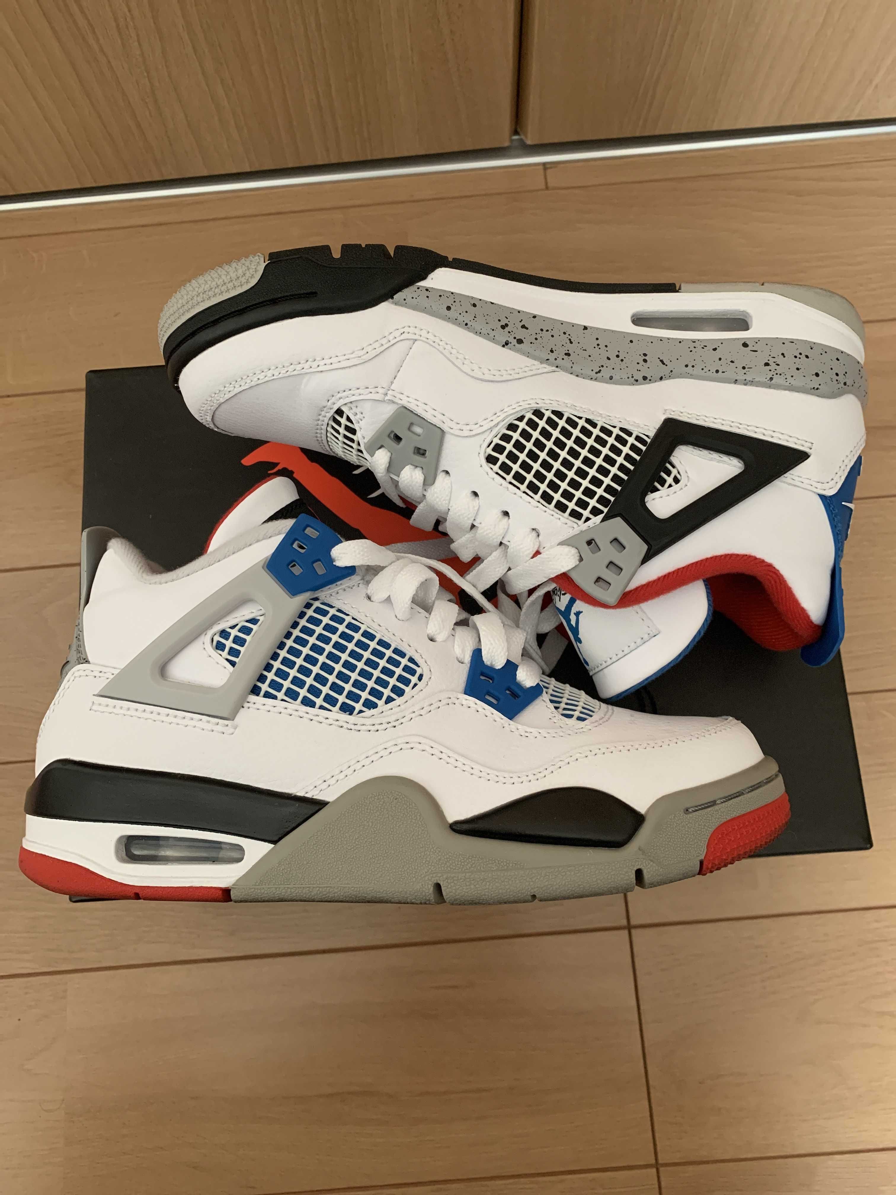 NIKE AIR JORDAN 4 GS WHAT THE 4