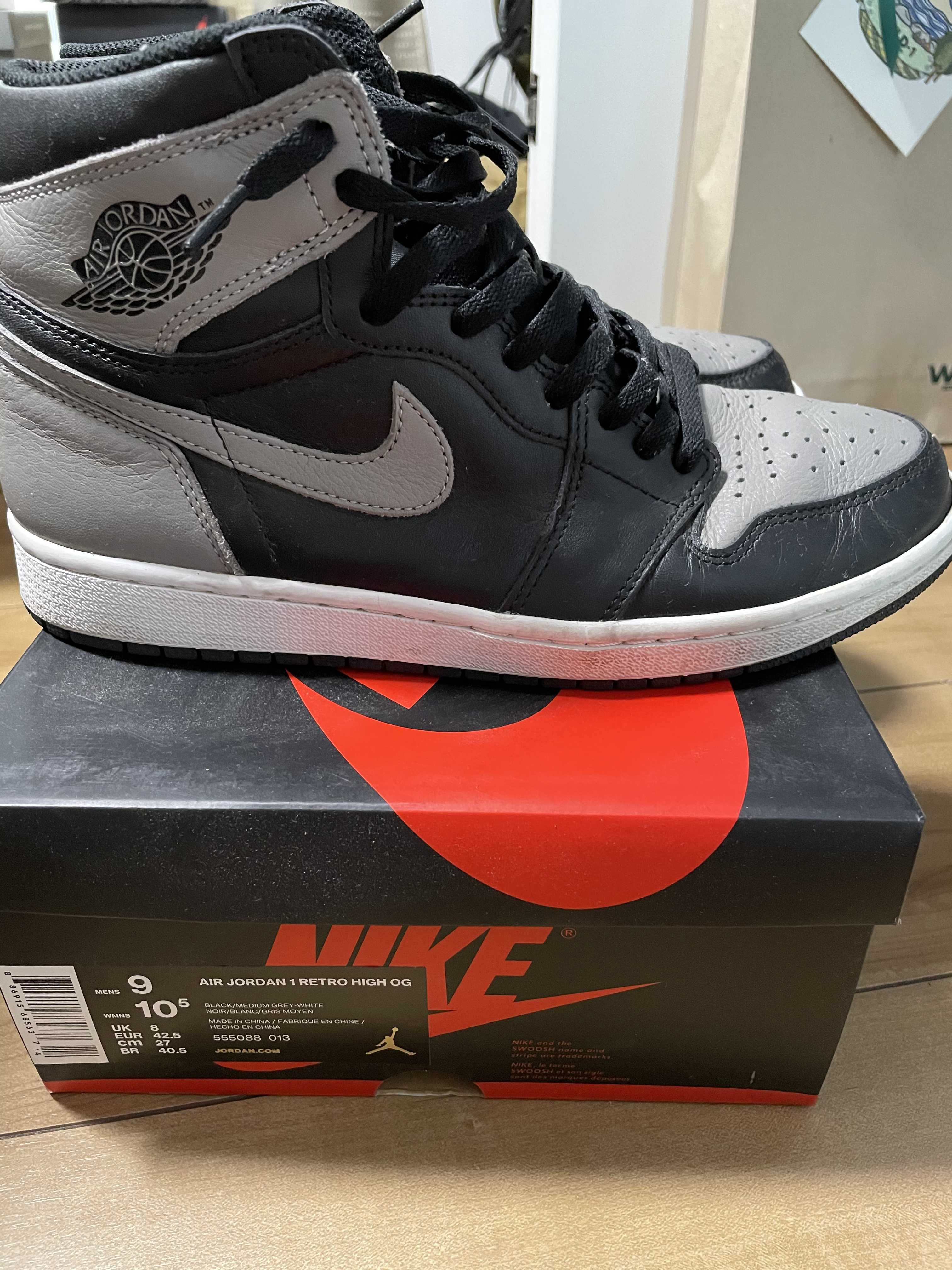 Nike Air Jordan 1 Retro High OG "Shadow"(2018)