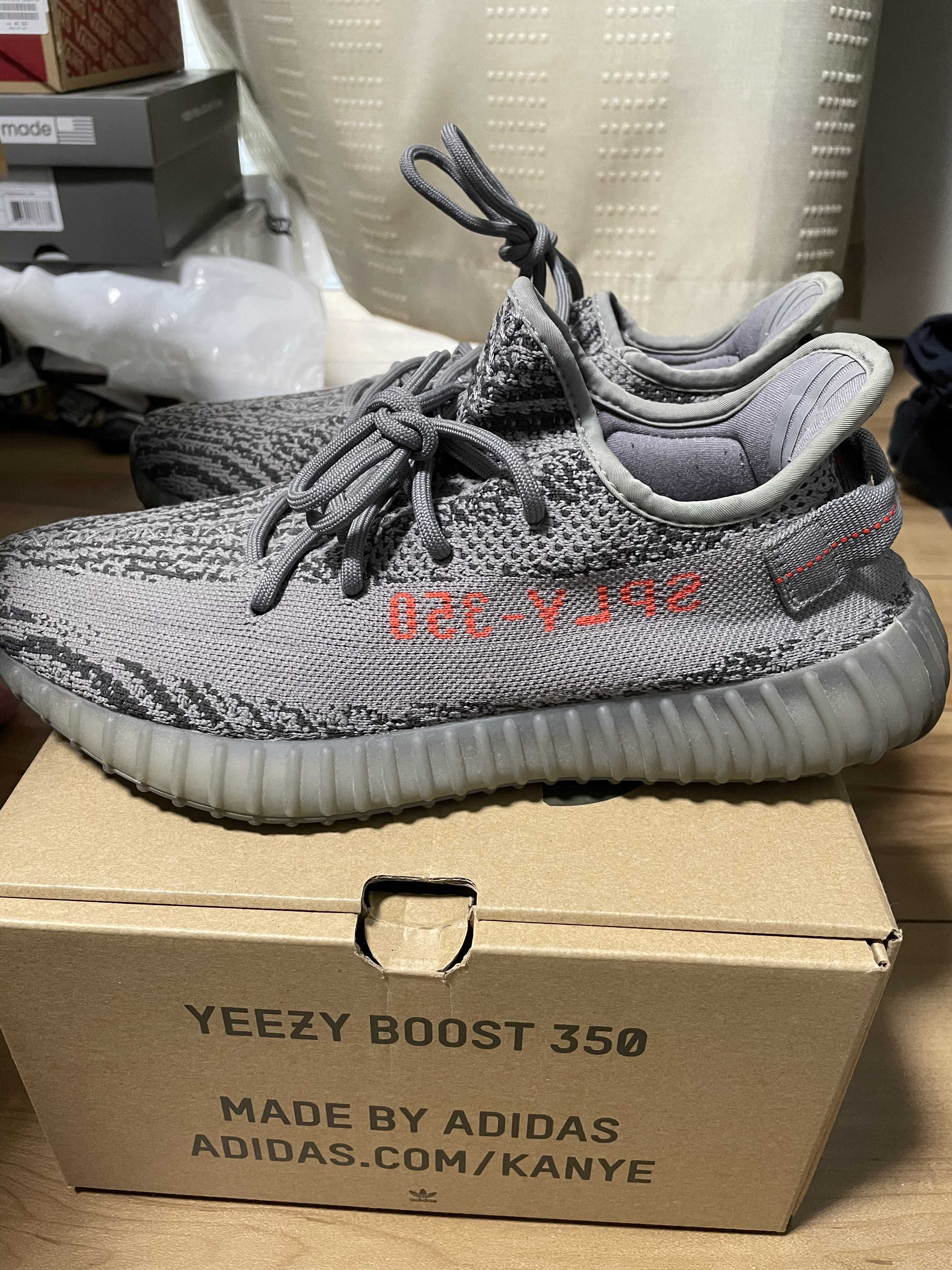 adidas Yeezy Boost 350 V2 "Grey/Bold Orange/DGH Solid Grey"