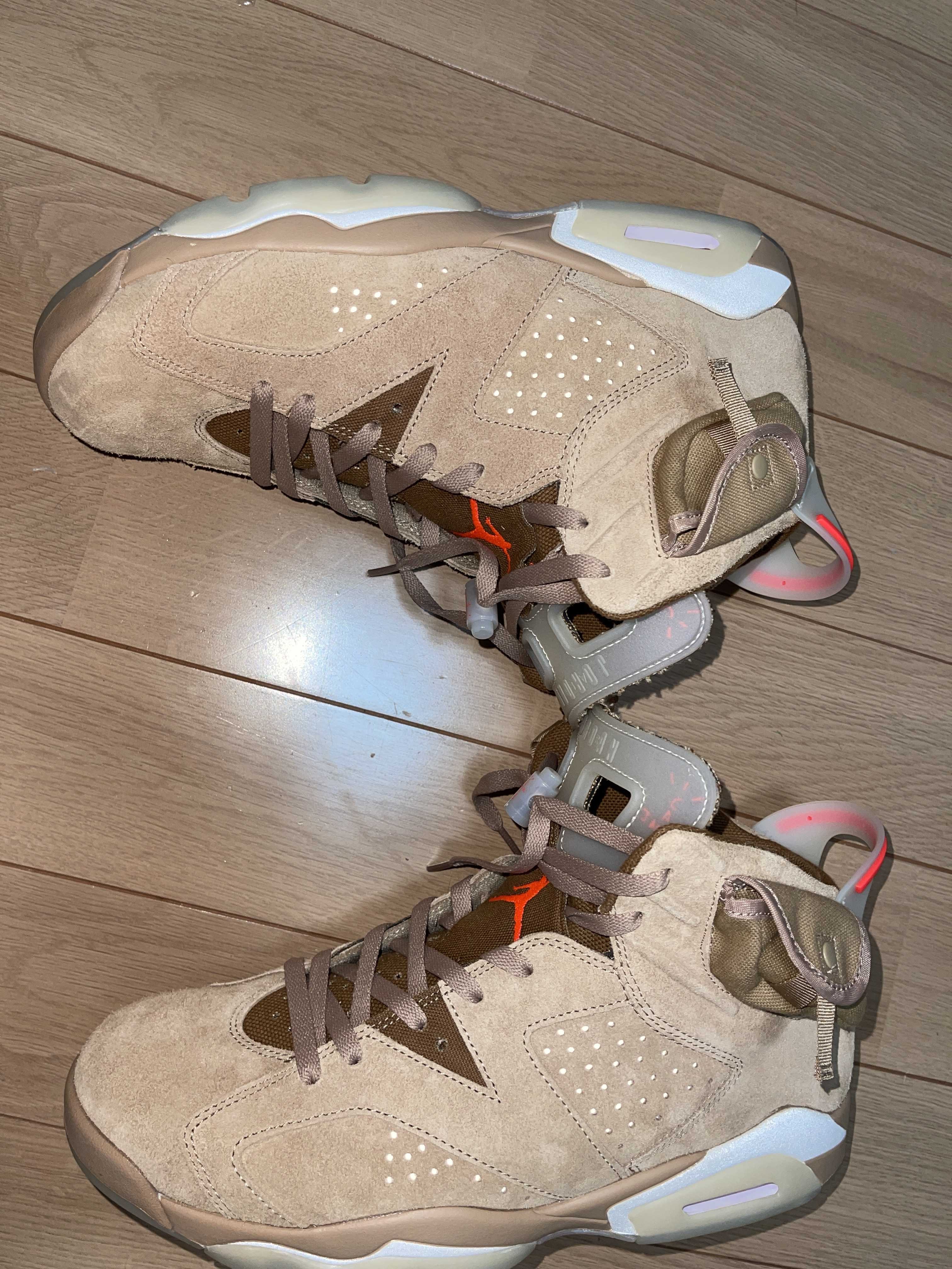 Travis Scott × Nike Air Jordan 6 "British Khaki"