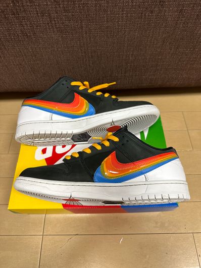 Polaroid × Nike SB Dunk Low Pro QS "Black/White"