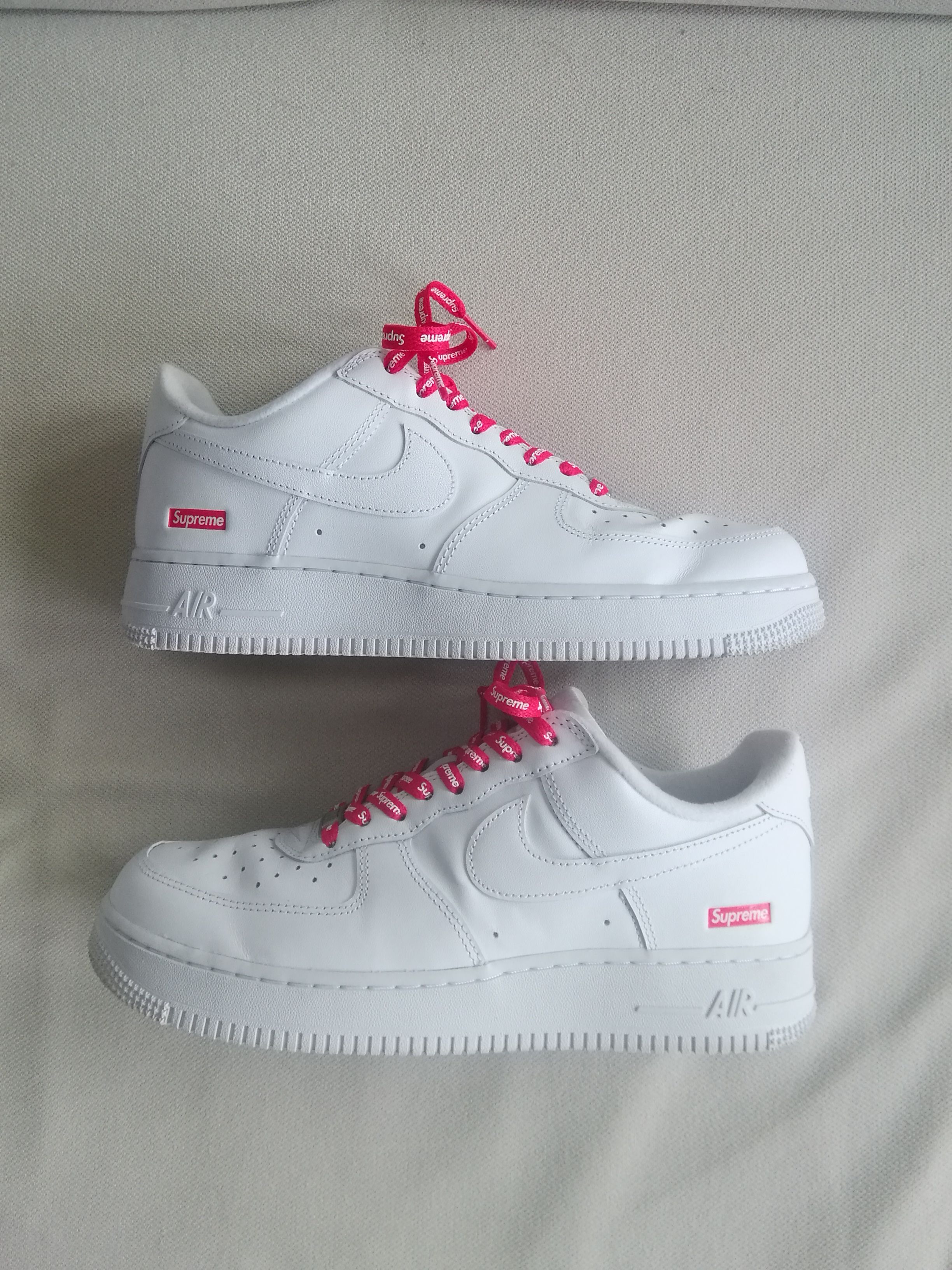 Supreme × Nike Air Force 1 Low "White"