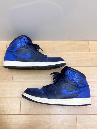 Nike Air Jordan 1 Mid "Obsidian Game Royal"