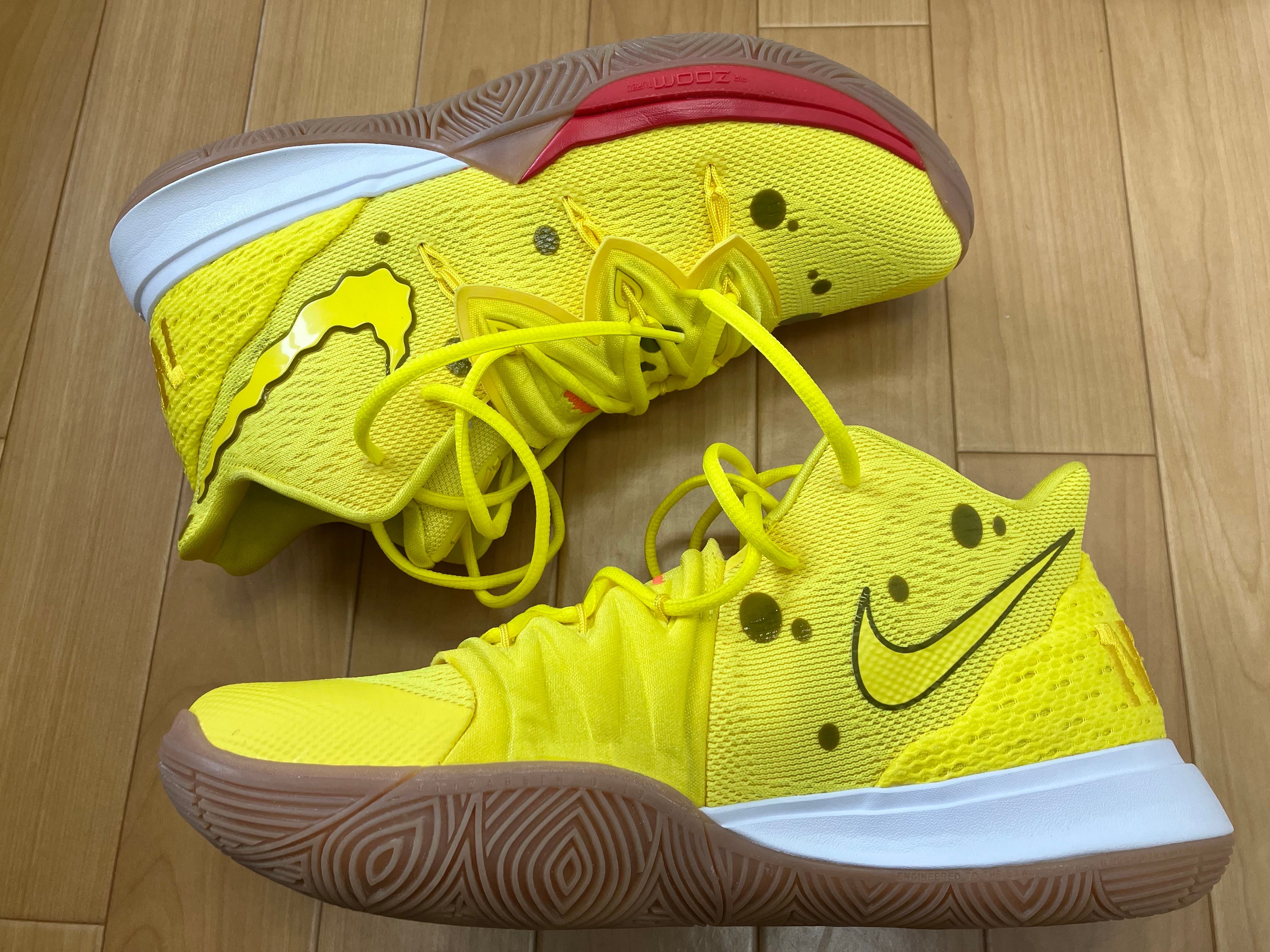 Spongebob Squarepants × Nike Kyrie 5 "Opti Yellow"