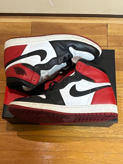 Nike Air Jordan 1 Retro High OG "Black Toe"(2016)
