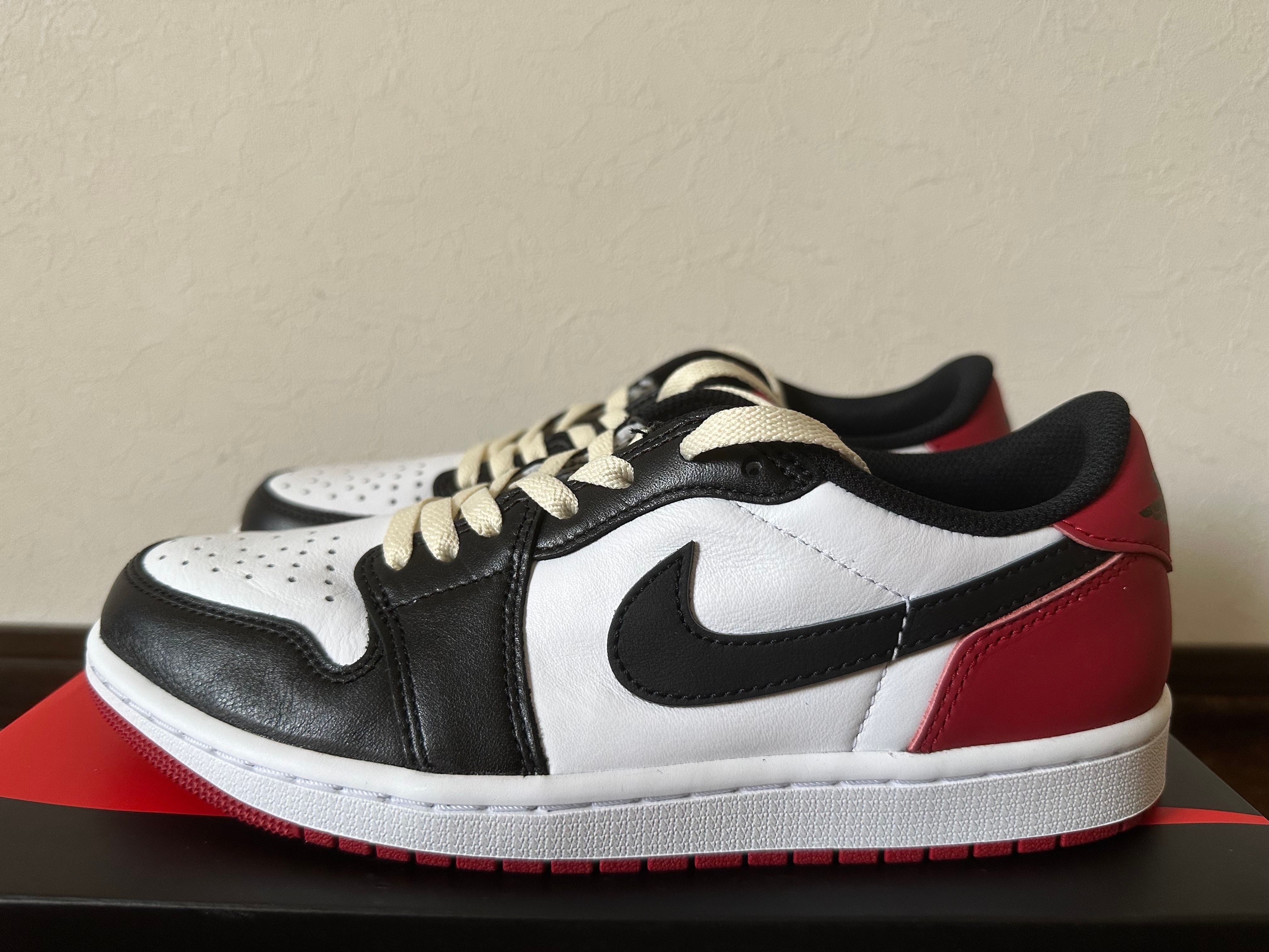 Nike Air Jordan 1 Retro Low OG "Black Toe"