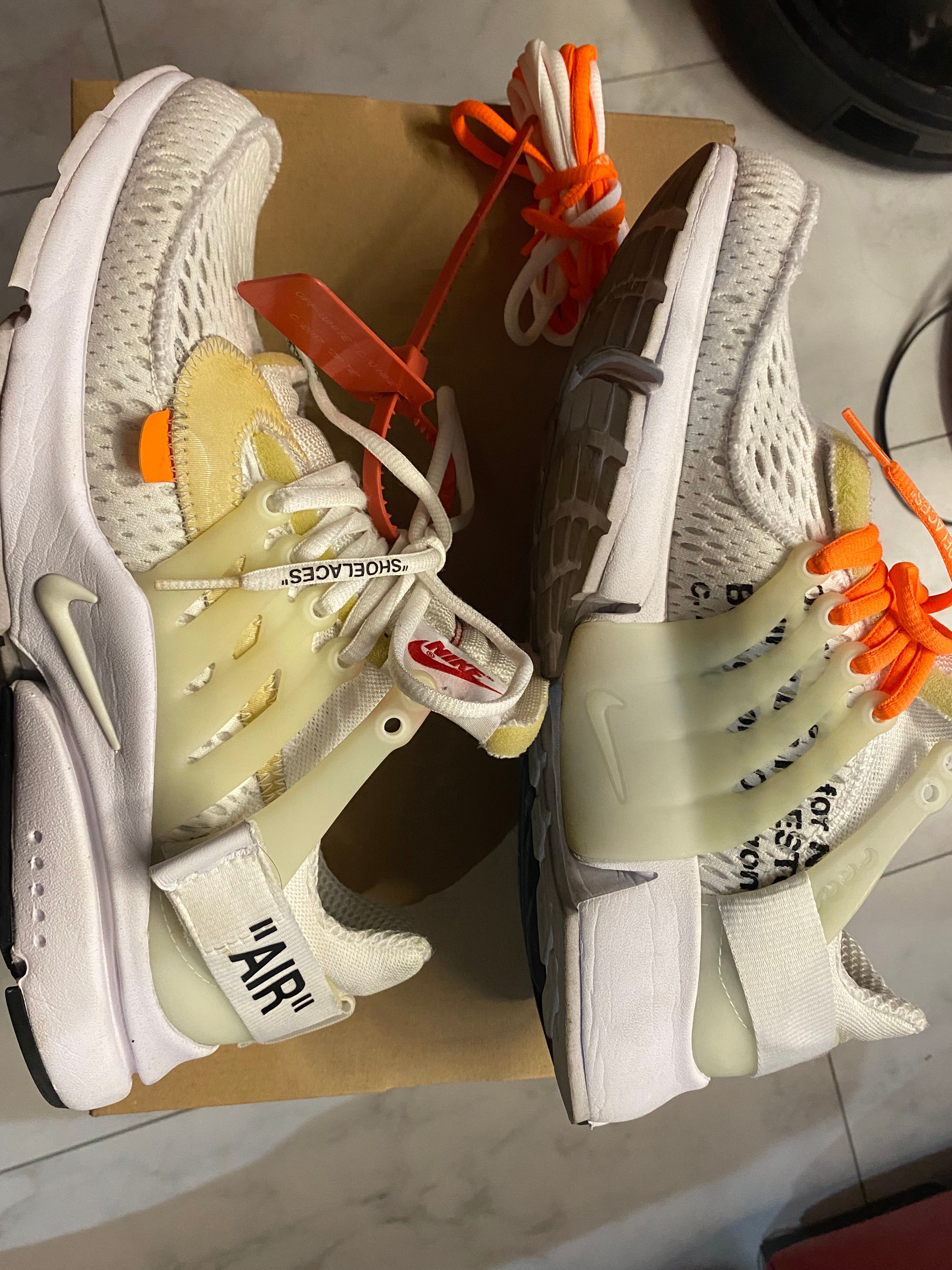 Off-White × Nike Air Presto "White/Black/Cone"