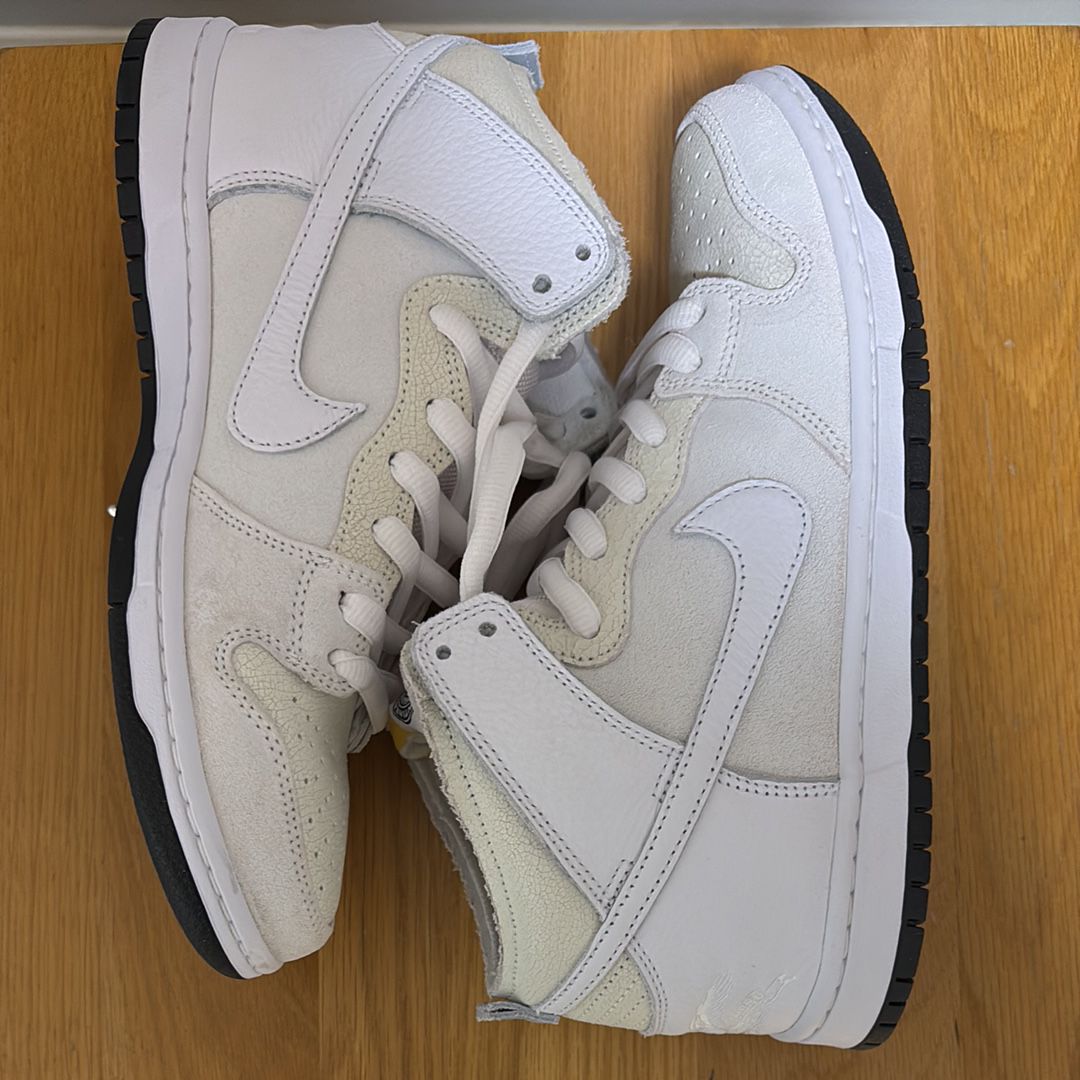 ANTIHERO × Nike SB Dunk High QS "White"