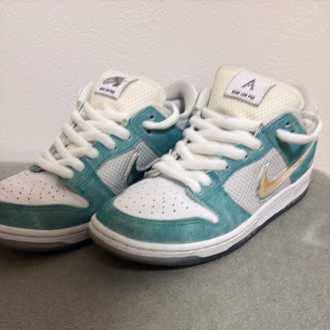 APRIL SKATEBOARDS × Nike SB Dunk Low Pro QS "White and Multi-Color"