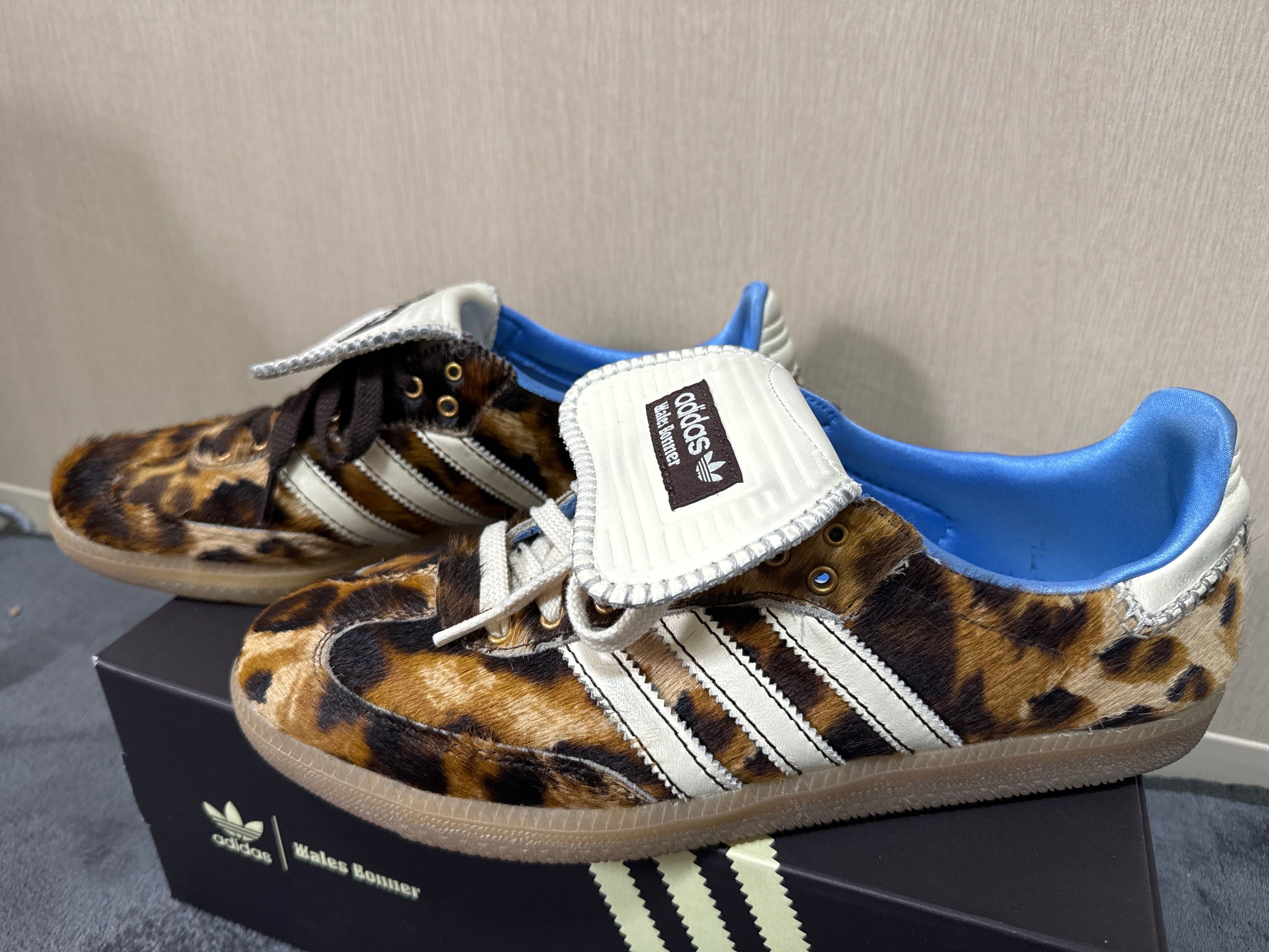 Wales Bonner × adidas Samba Pony Leo Low "Dark Brown/Cream White"