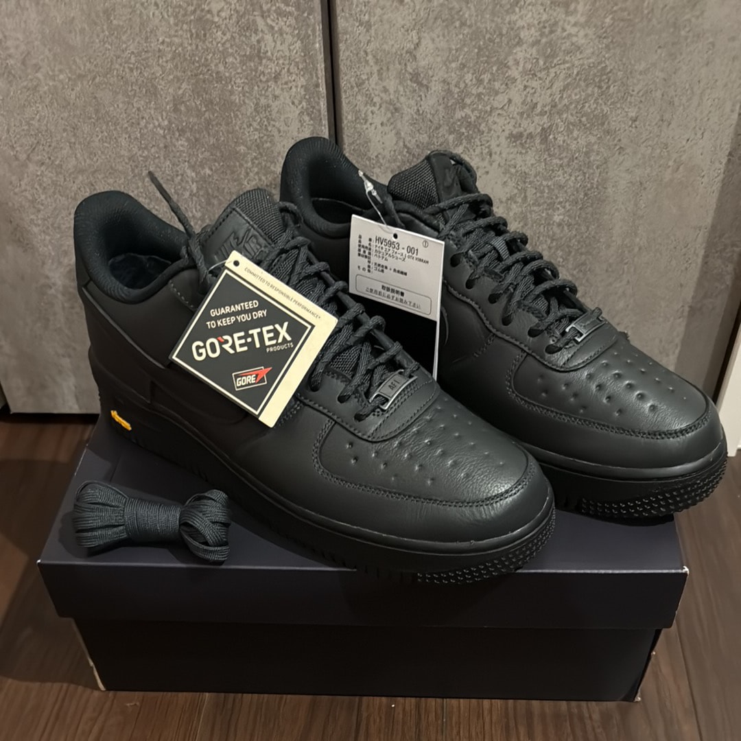 Nike Air Force 1 Low GORE-TEX Vibram "Off Noir/Black"