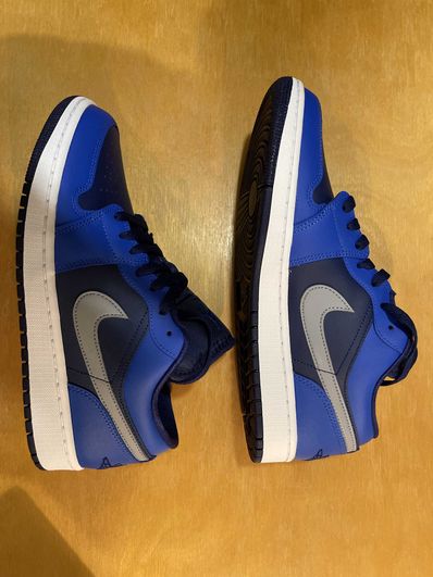 Nike Women's Air Jordan 1 Low "Game Royal/Stealth Blue/Void White"