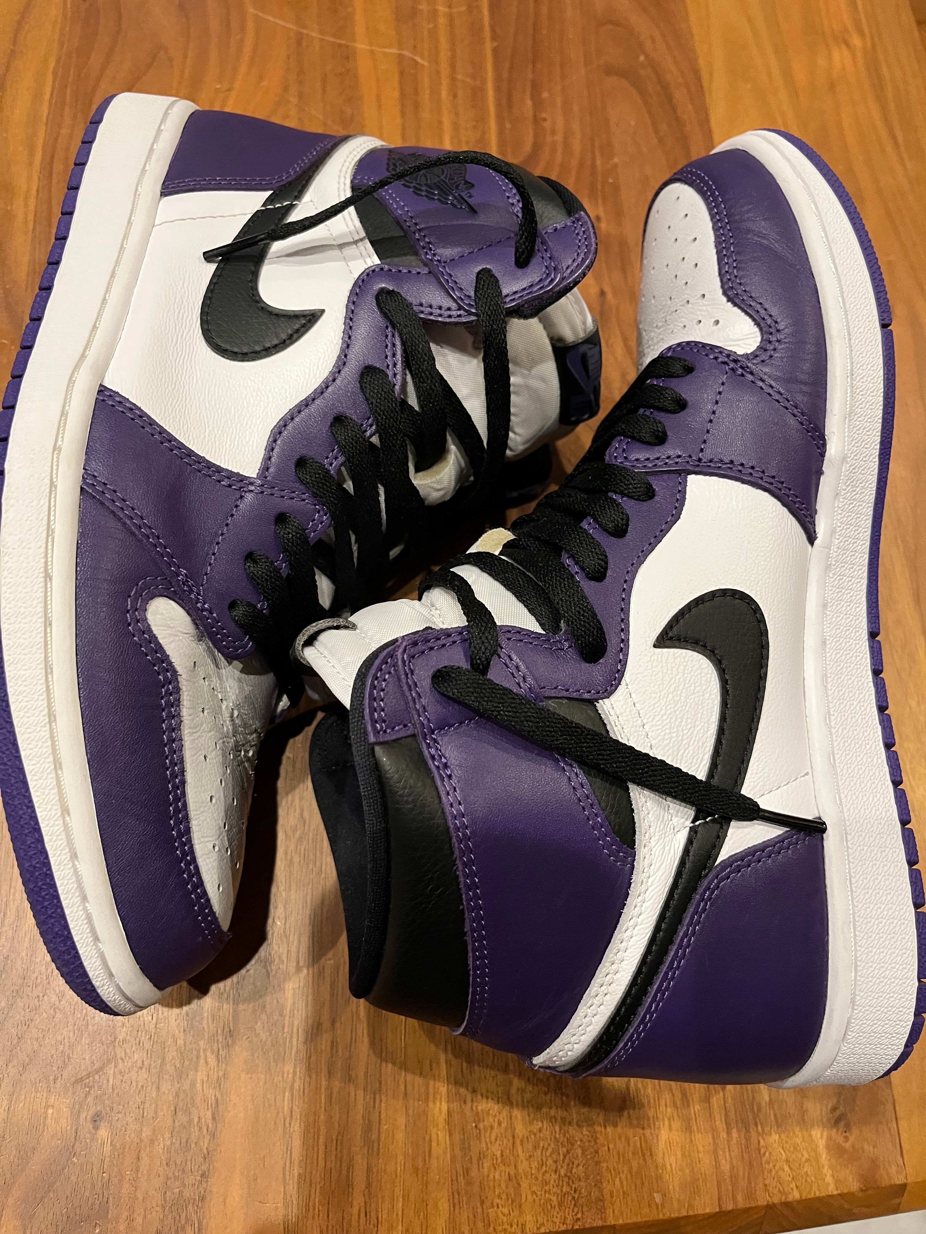 Nike Air Jordan 1 Retro High OG "Court Purple White/Black" (2020)