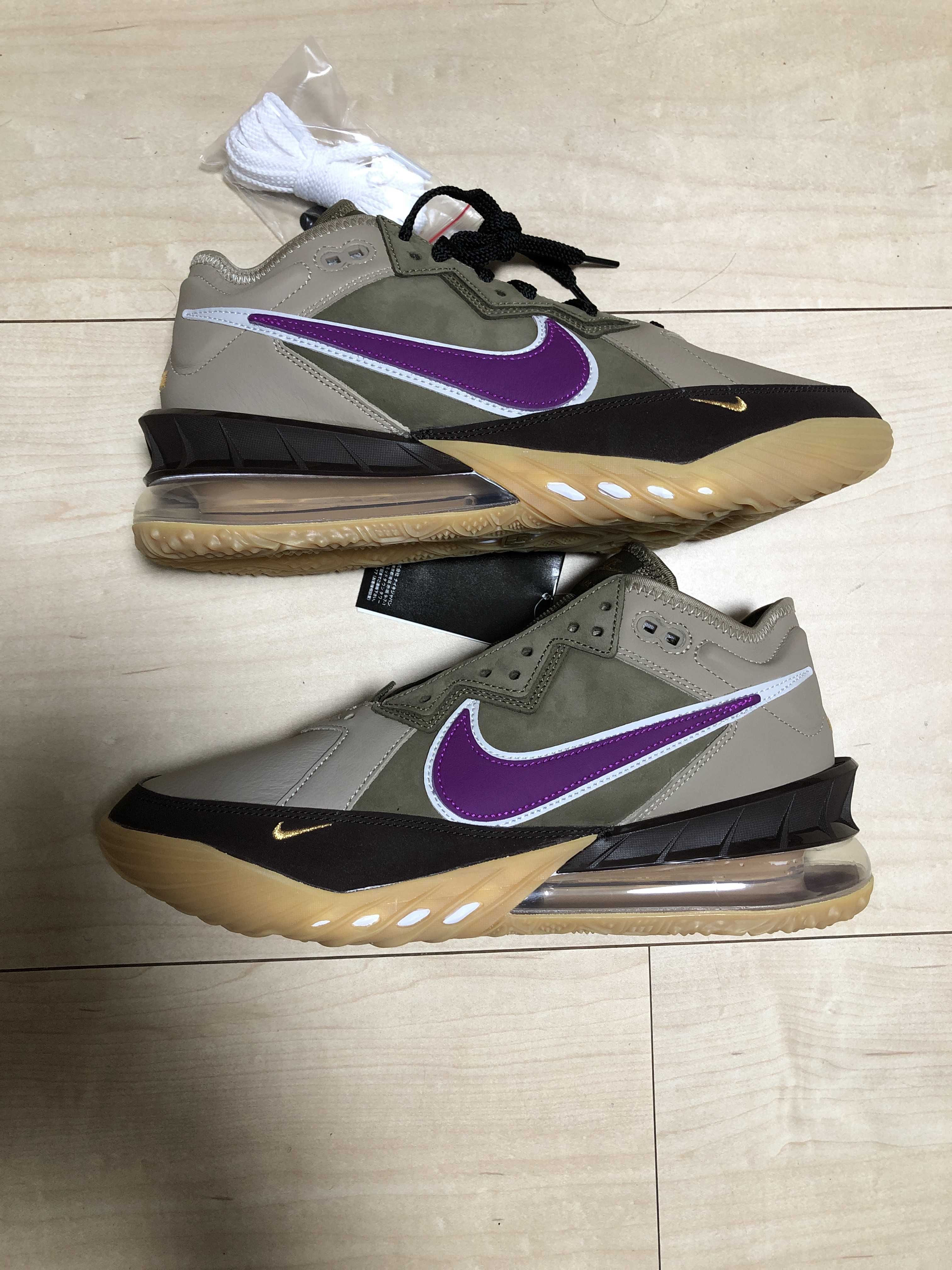 atmos × Nike LeBron 18 Low "Viotech"