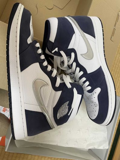 Nike Air Jordan 1 High OG CO.JP "White/Midnight Navy" (2020)(ブリーフケースなし)