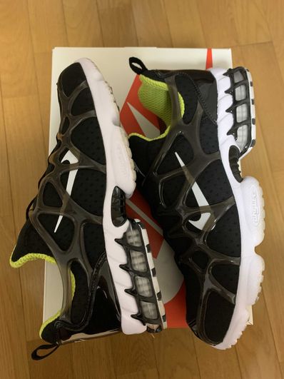 Stussy x Nike Air Zoom Kukini "Black/White/Bright Cactus"