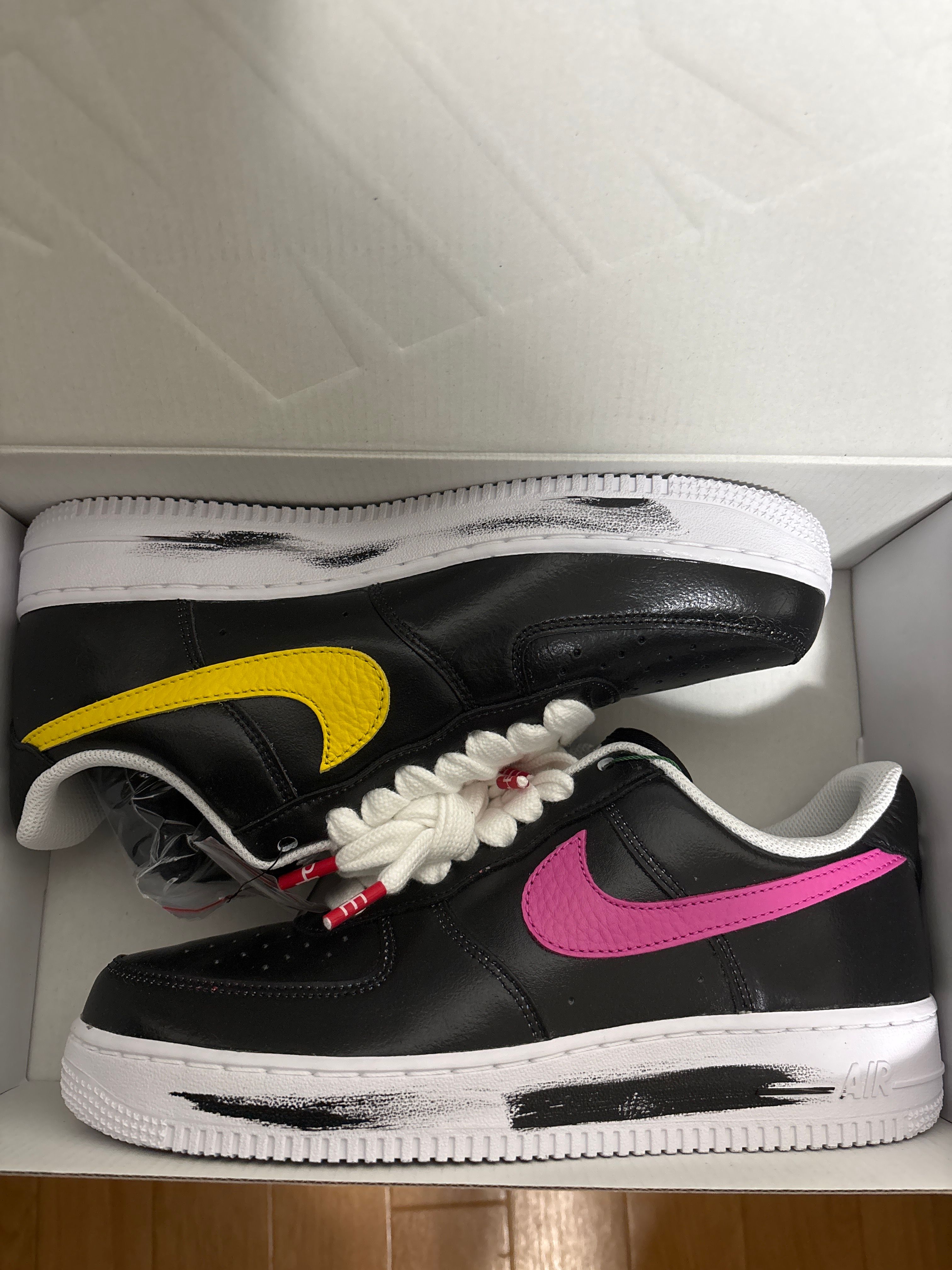 PEACEMINUSONE × Nike Air Force 1 Low '07 Para-Noise 3.0 "Black and Multi-Color" / G-DRAGON