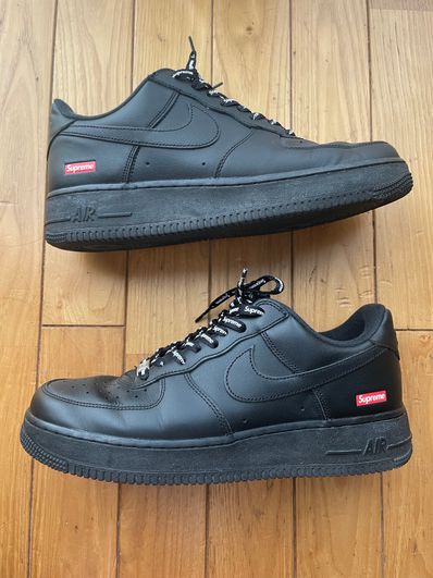 Supreme × Nike Air Force 1 Low "Black"