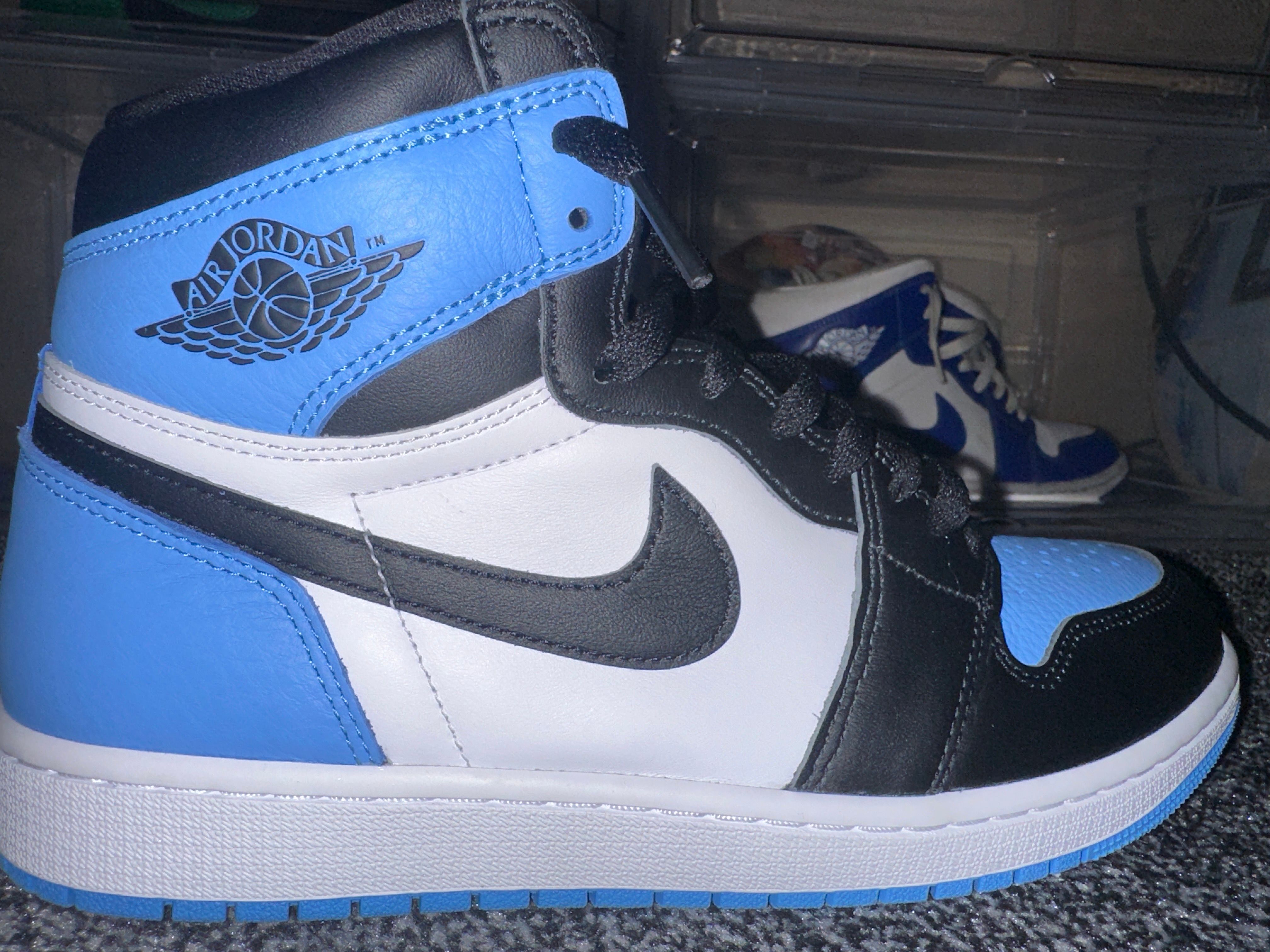Nike Air Jordan 1 Retro High OG "University Blue/UNC Toe"