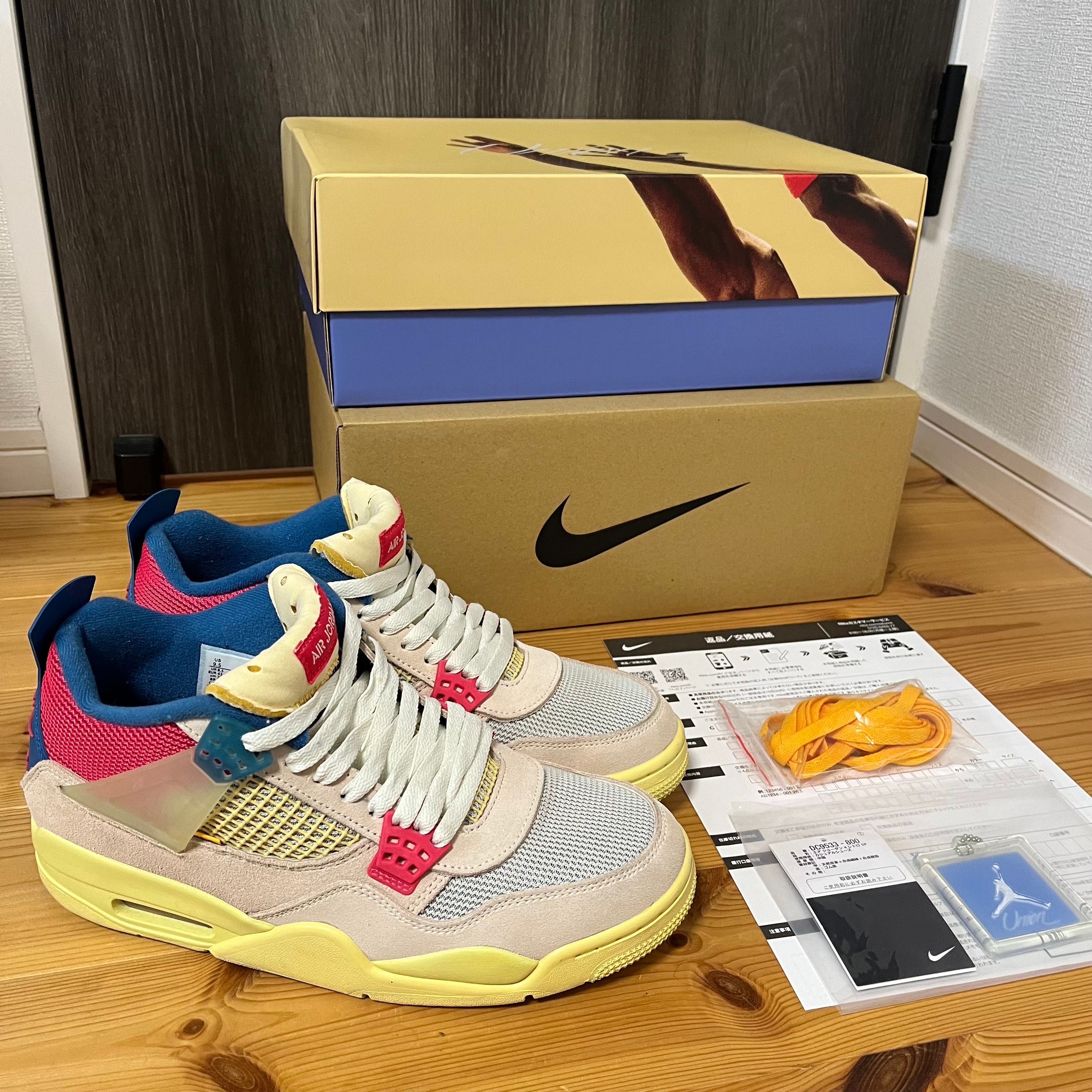 UNION × Nike Air Jordan 4 SP "Guava Ice/Light Fusion Red"