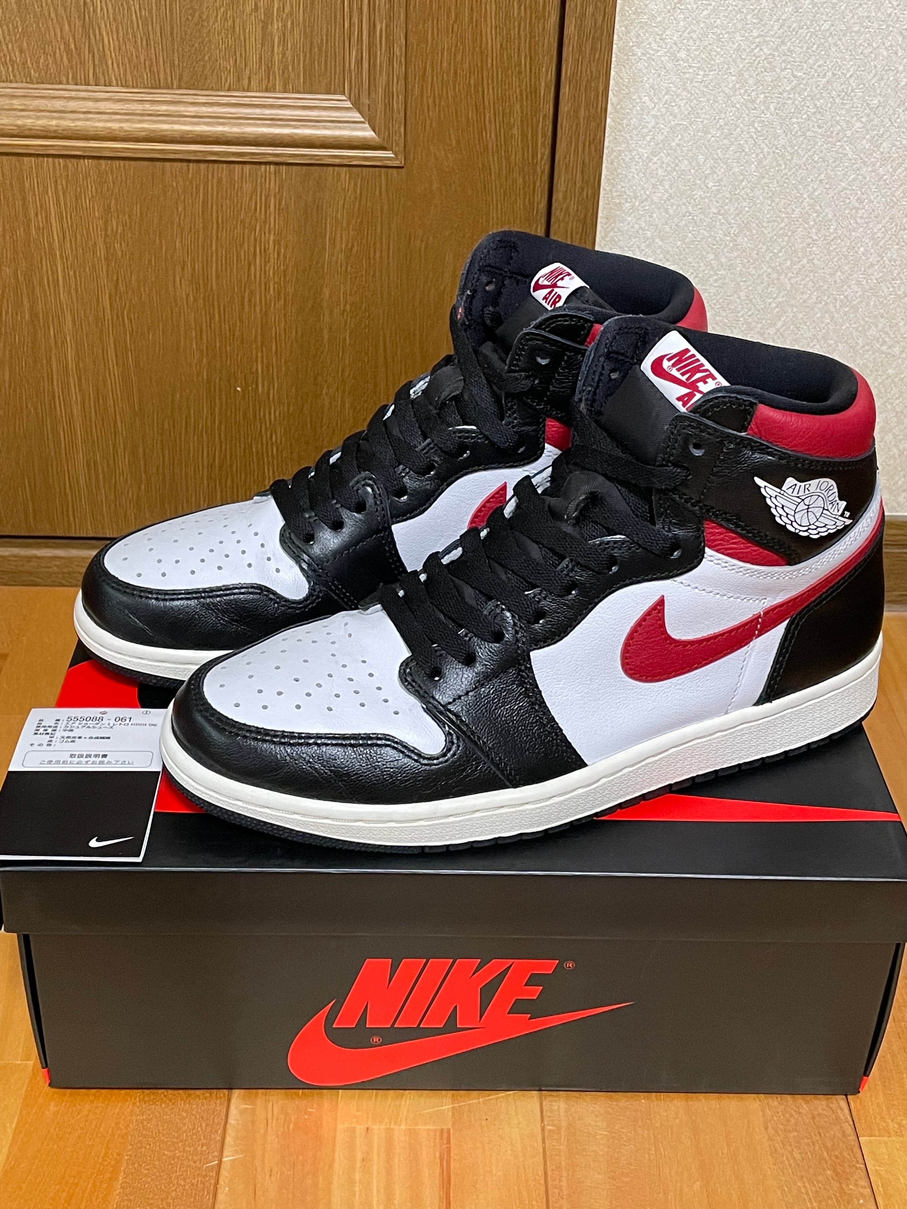 Nike Air Jordan 1 Retro High "Black/White/Sail/Gym Red"
