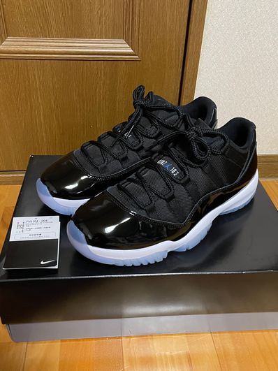 Nike Air Jordan 11 Retro Low "Black and Varsity Royal/Space Jam"