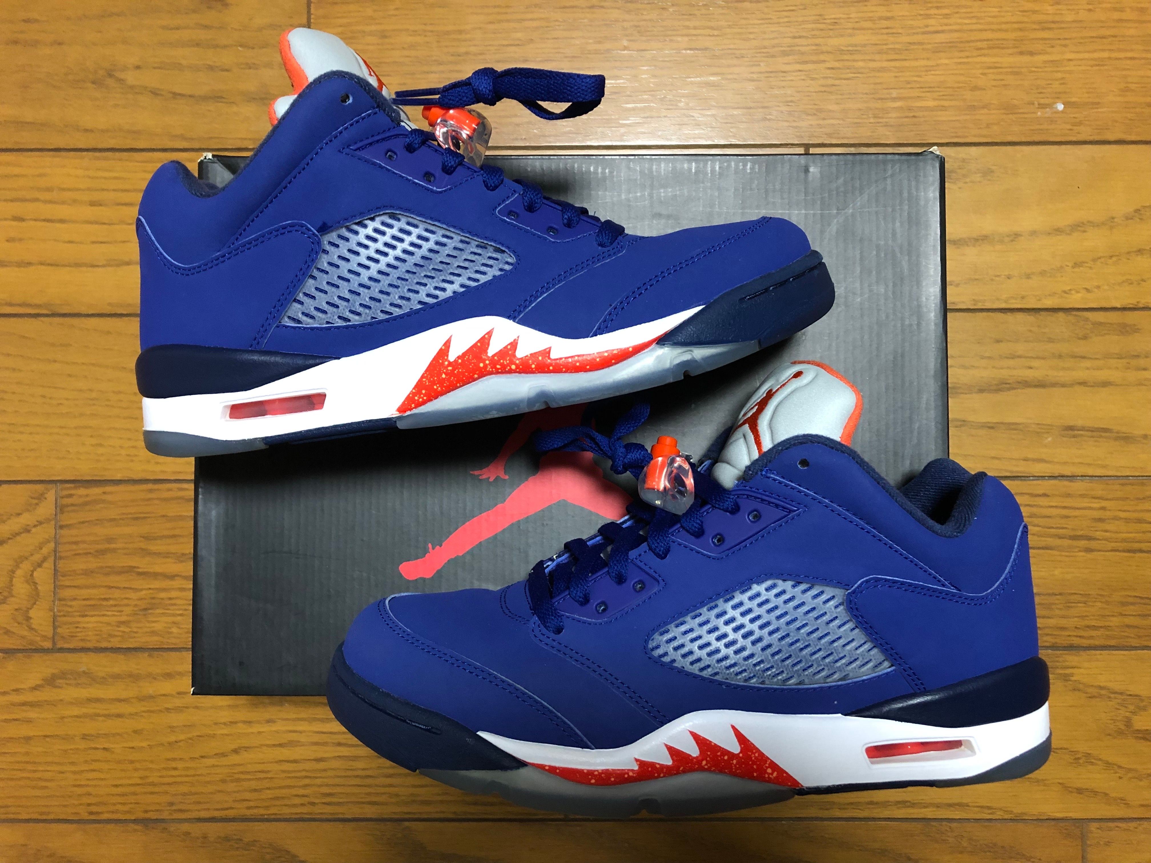 NIKE AIR JORDAN 5 RETRO LOW "KNICKS"
