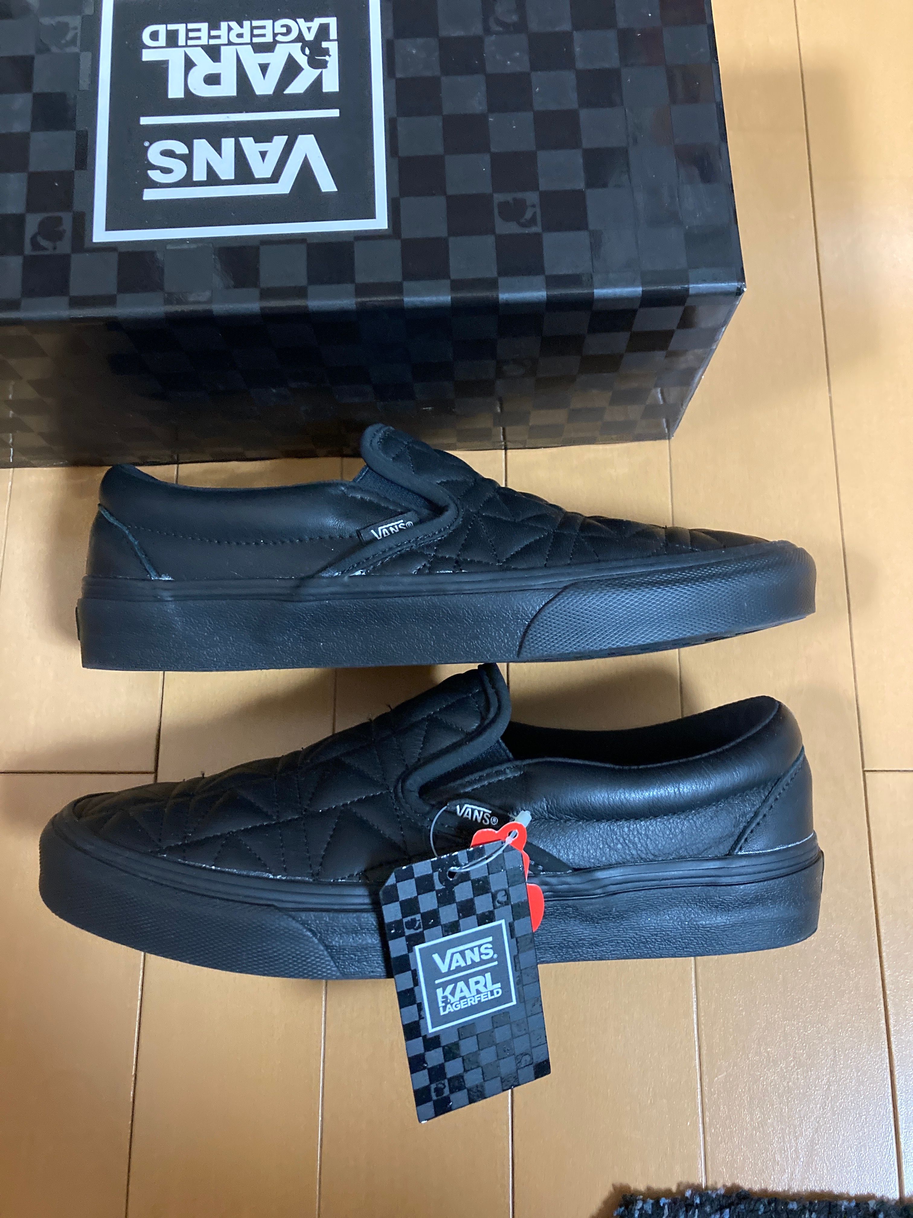 Karl Lagerfeld × Vans Classic Slip-On "Quilt"