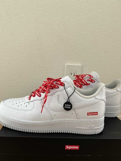 Supreme × Nike Air Force 1 Low "White"