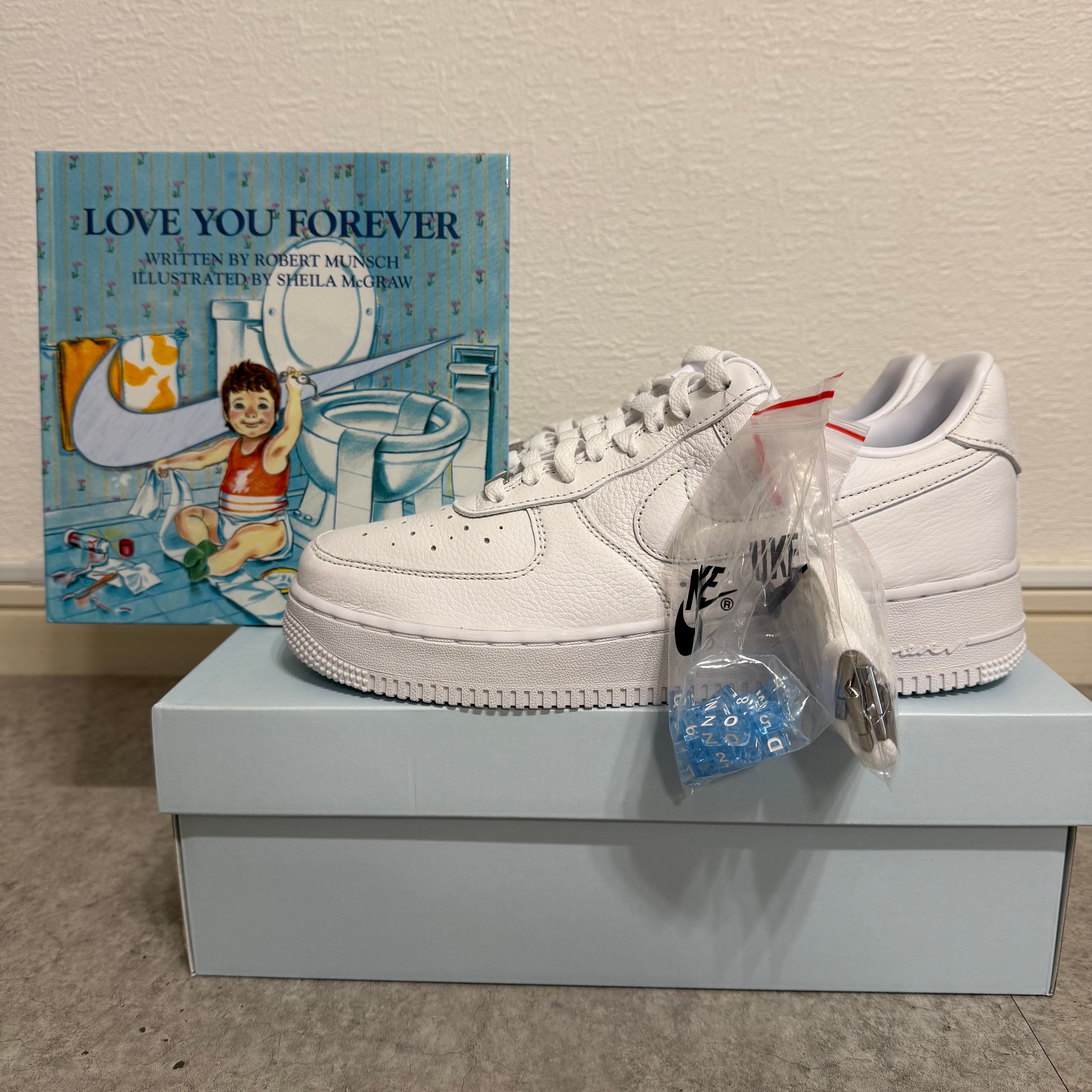 Drake NOCTA × Nike Air Force 1 Low "Love You Forver/White"