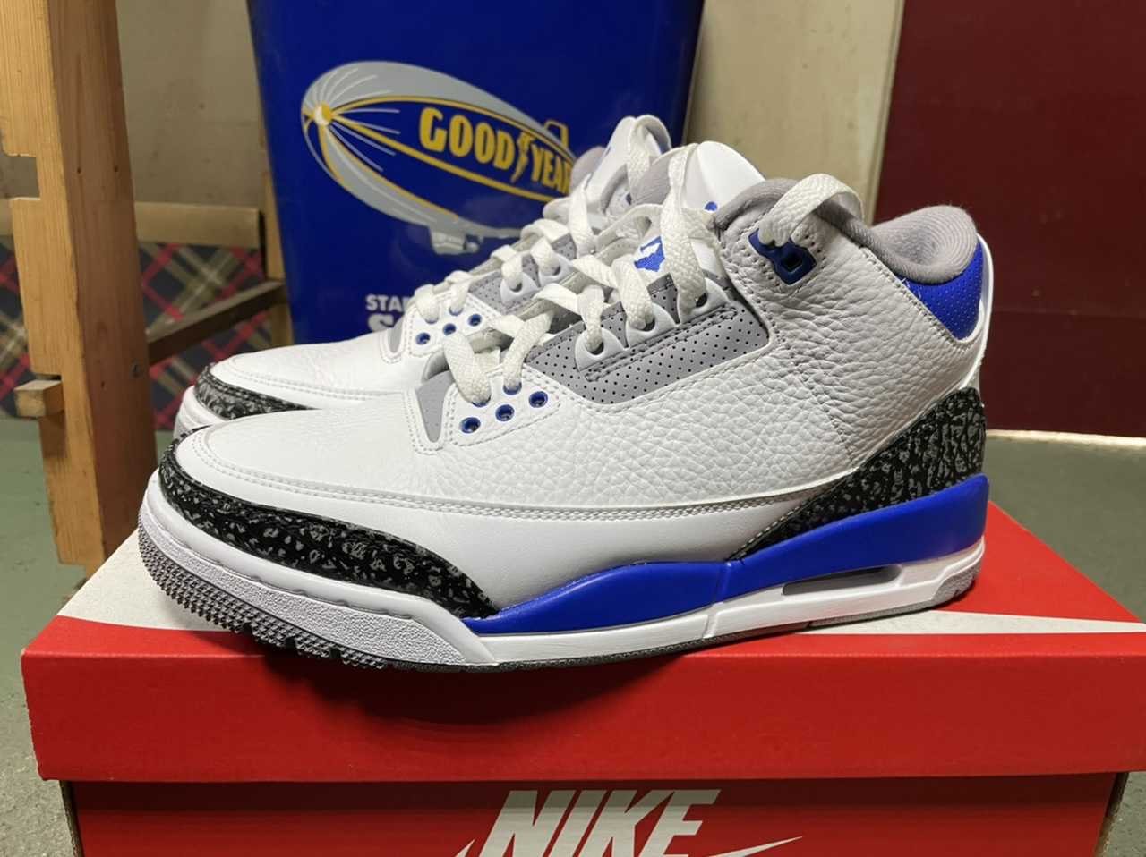Nike Air Jordan 3 "Racer Blue"   