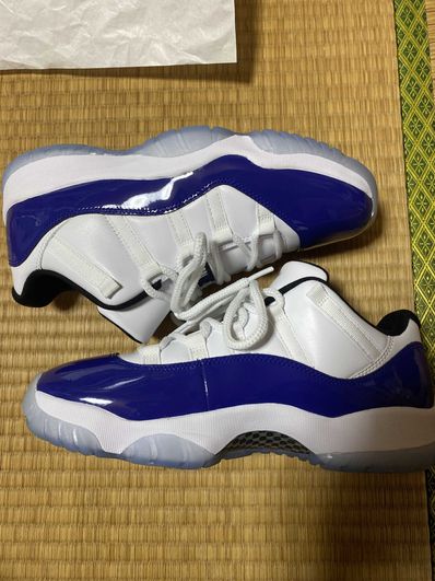 NIKE Women's AIR JORDAN 11 LOW "CONCORD SKETCH"