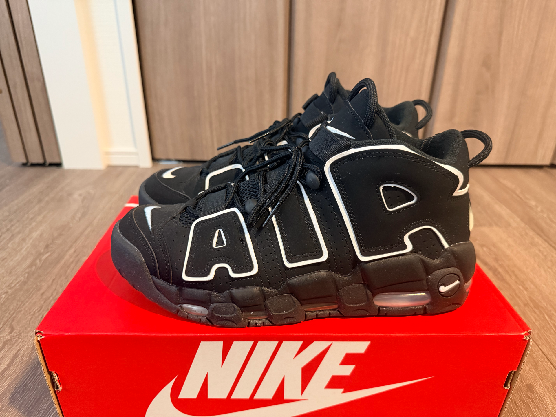 Nike Air More Uptempo "Black/White"(2020)