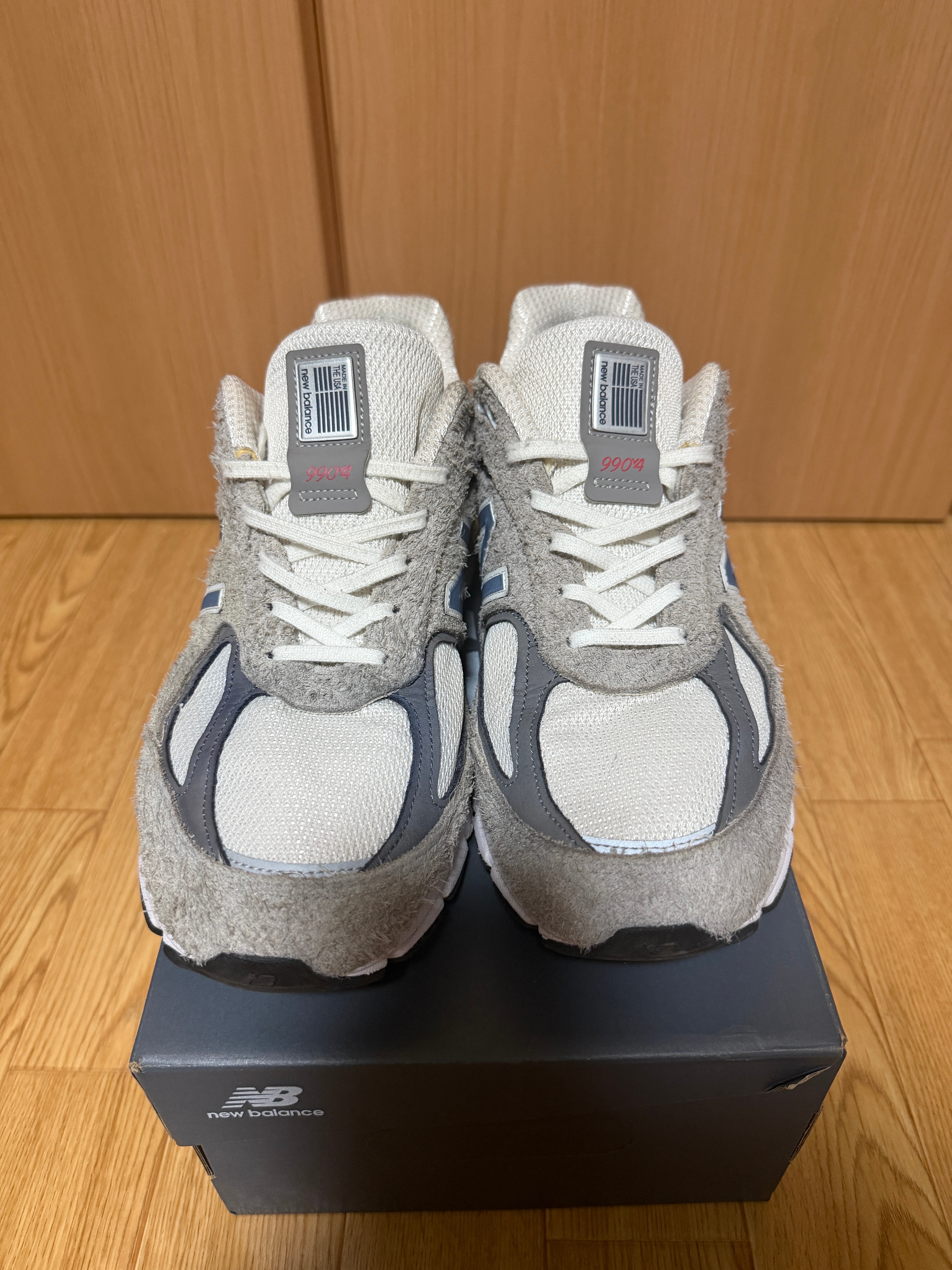 New Balance 990V4 "Gray/Slate Blue"