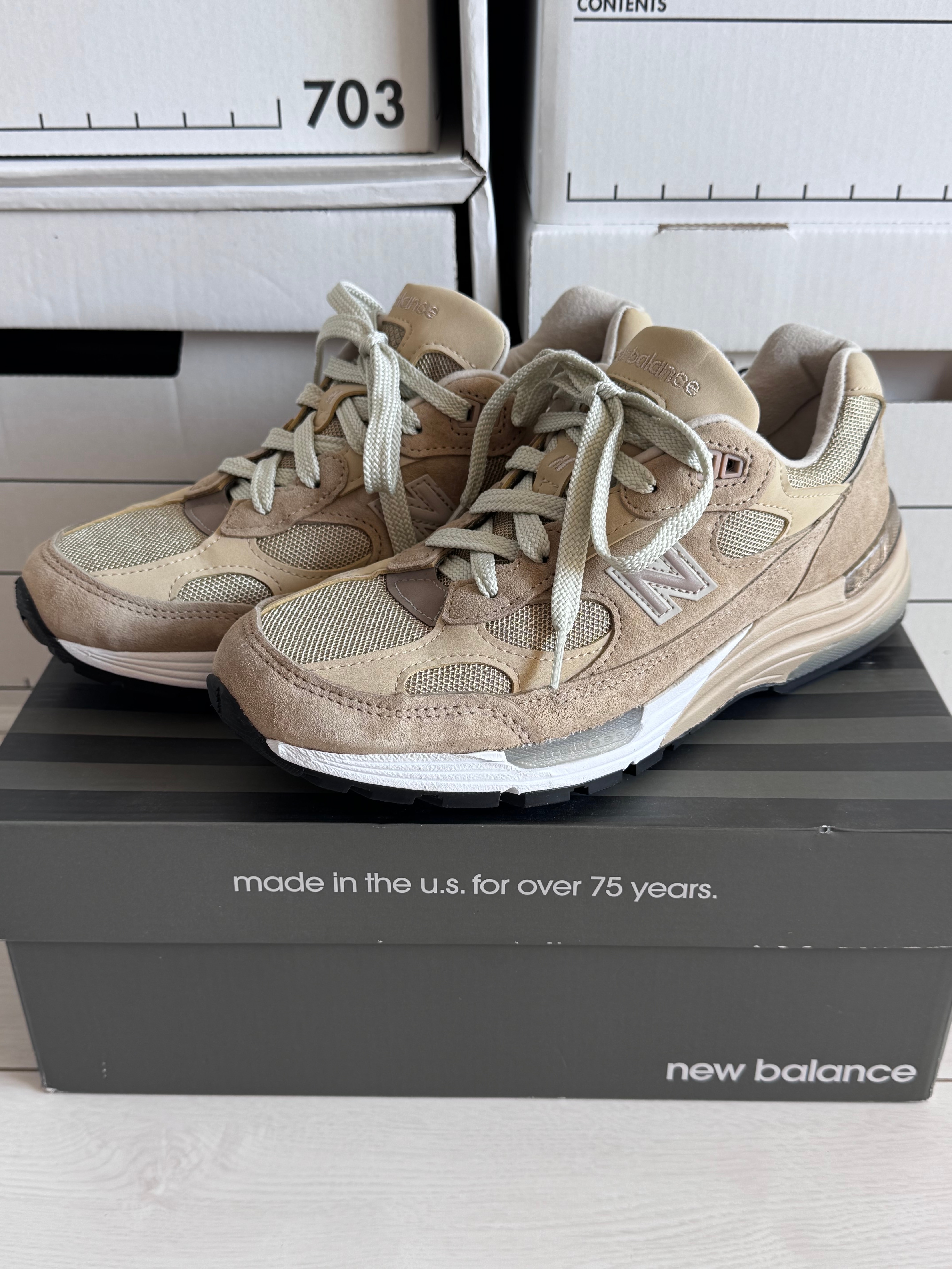 ニューバランス 992 "タン"