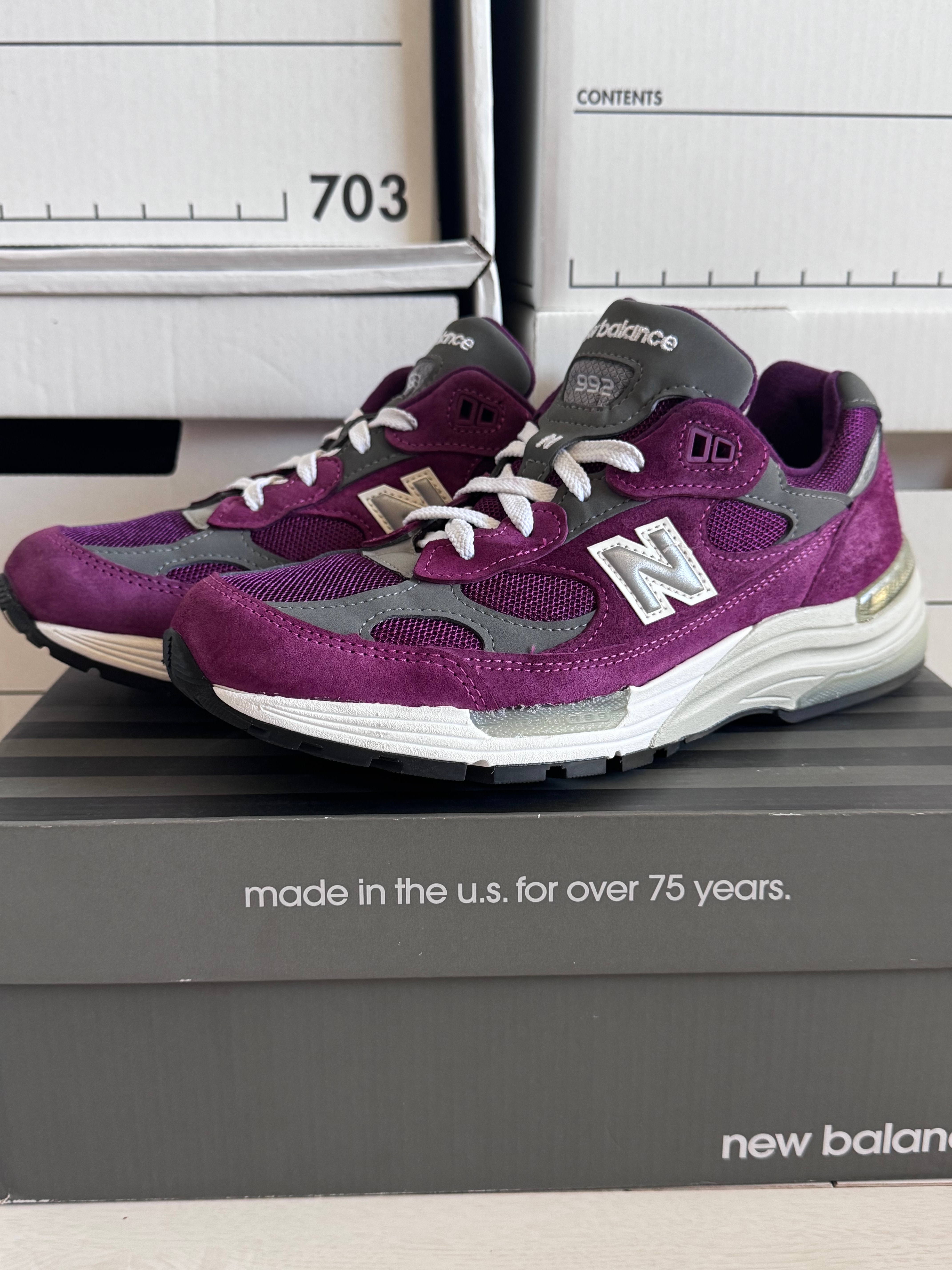 New Balance 992 "Maroon"