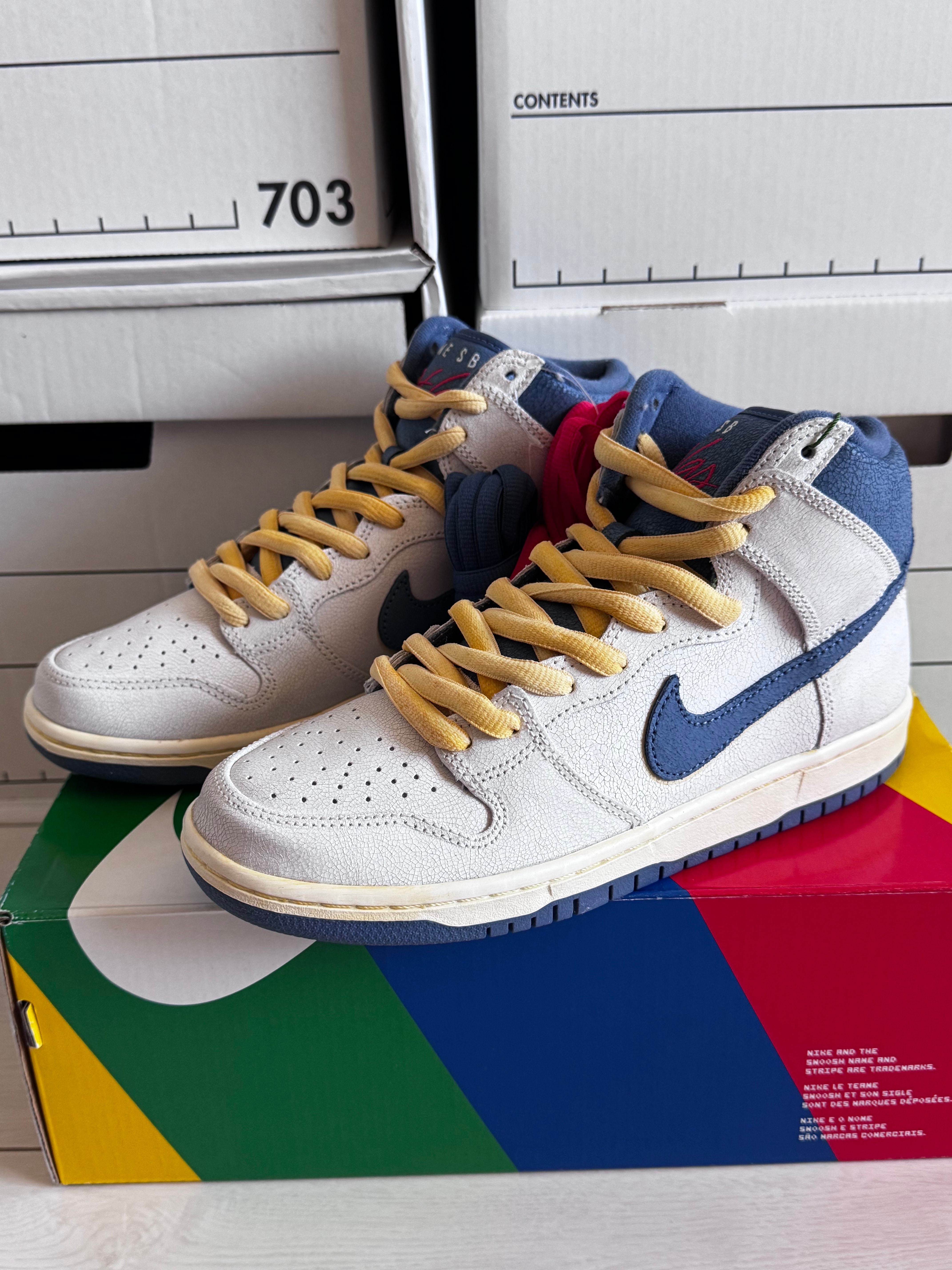 ATLAS × Nike SB Dunk High "Sail/Ocean Fog"