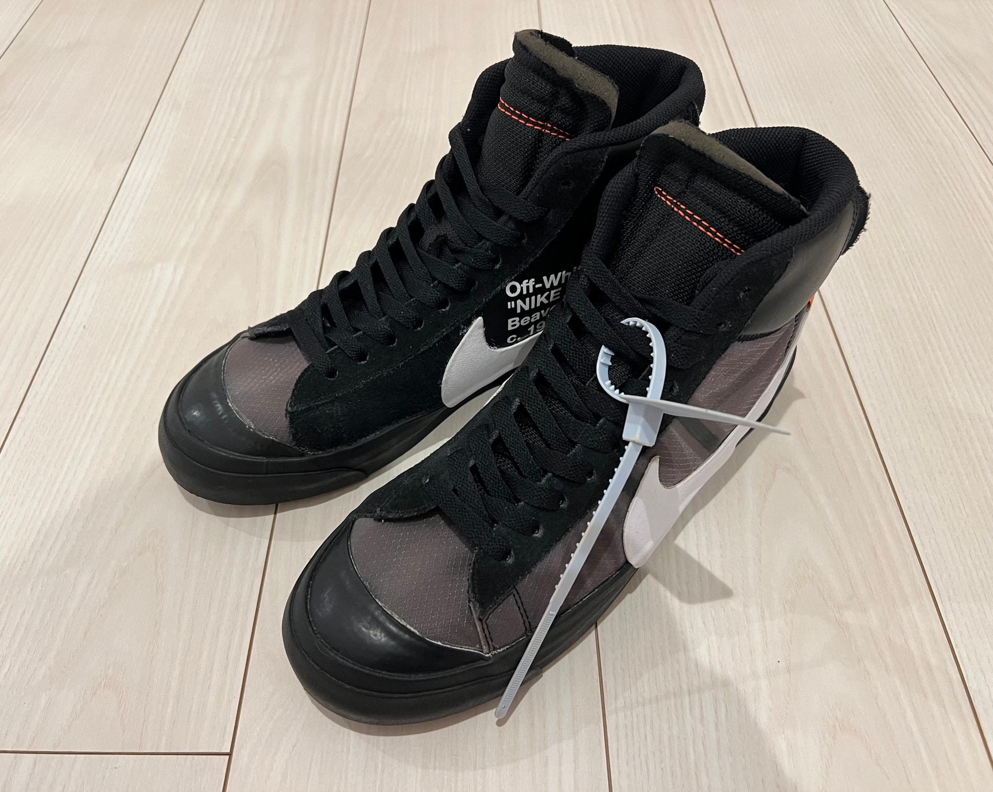 Off-White × Nike Blazer Studio Mid "Grim Reaper"