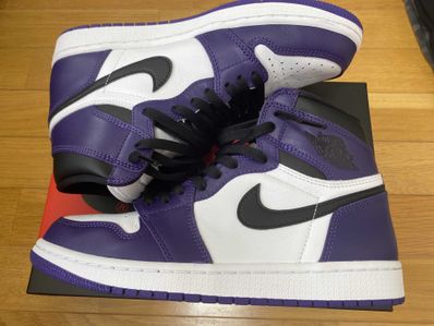Nike Air Jordan 1 Retro High OG "Court Purple White/Black" (2020)