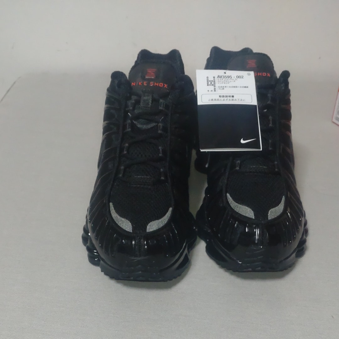 Nike Shox TL "Black/Metallic Hematite/Max Orange/Black"