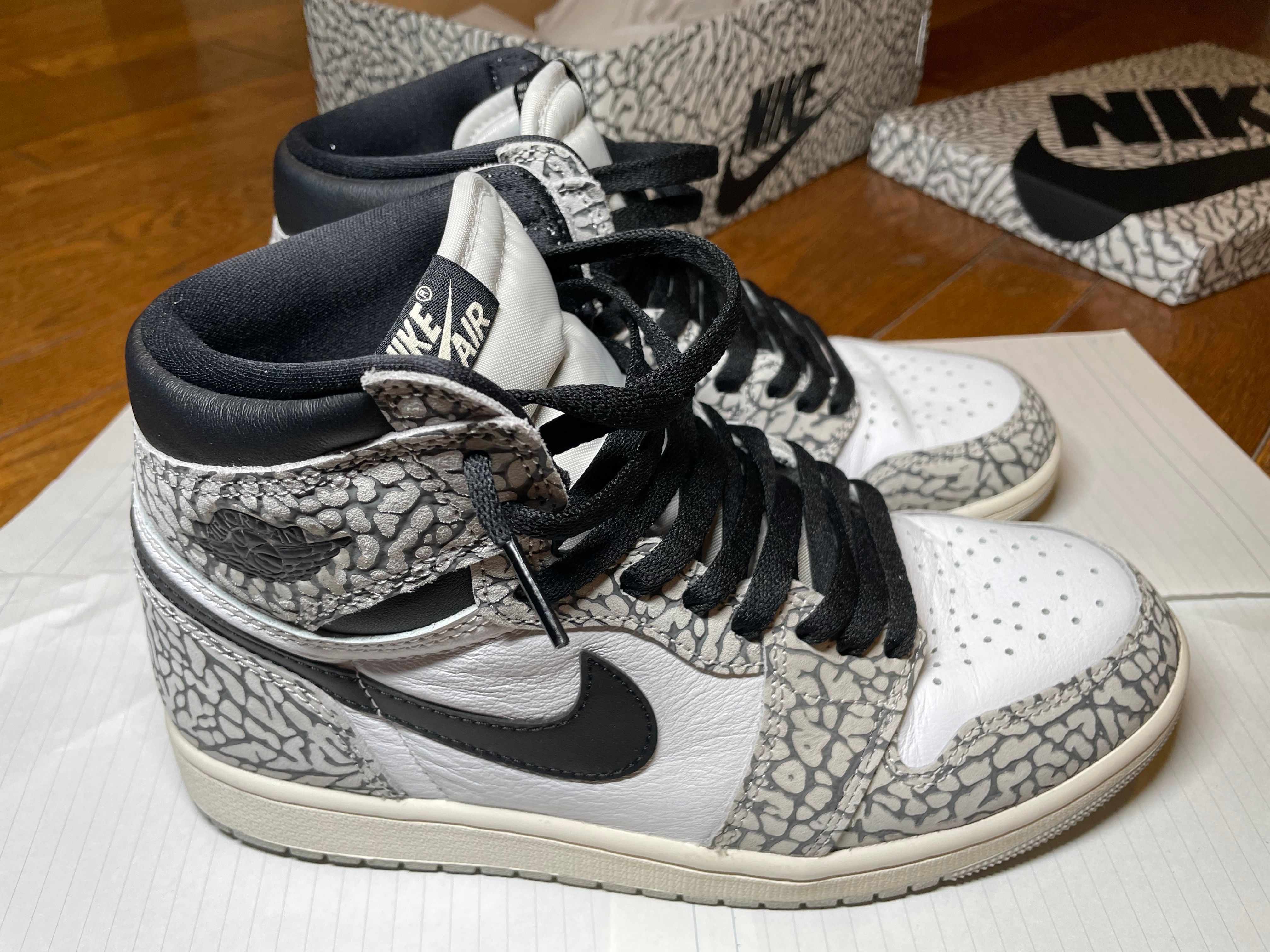 Nike Air Jordan 1 High OG "White Cement/Safari"