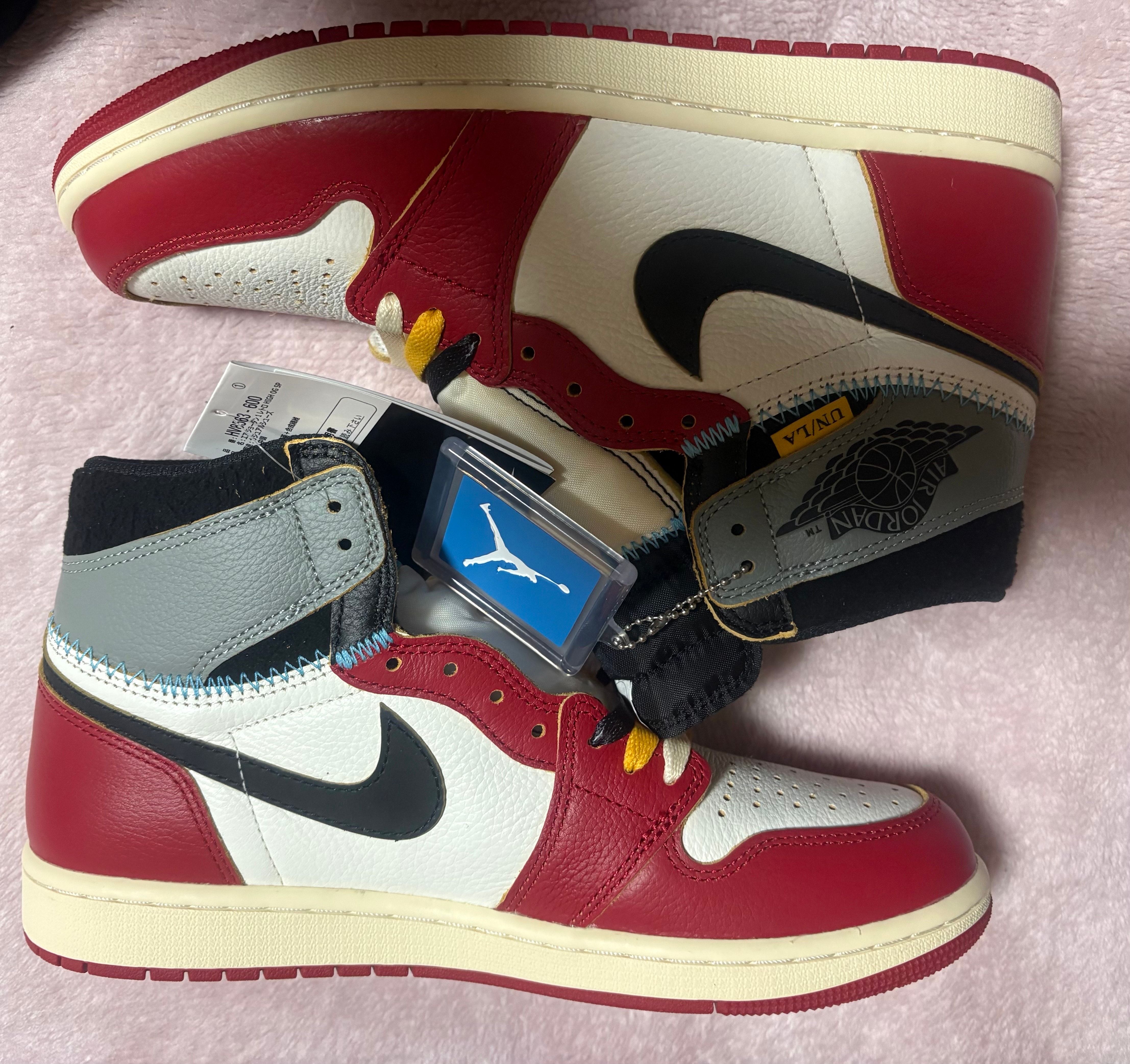 UNION × Nike Air Jordan 1 Retro High OG "Chicago/Shadow"
