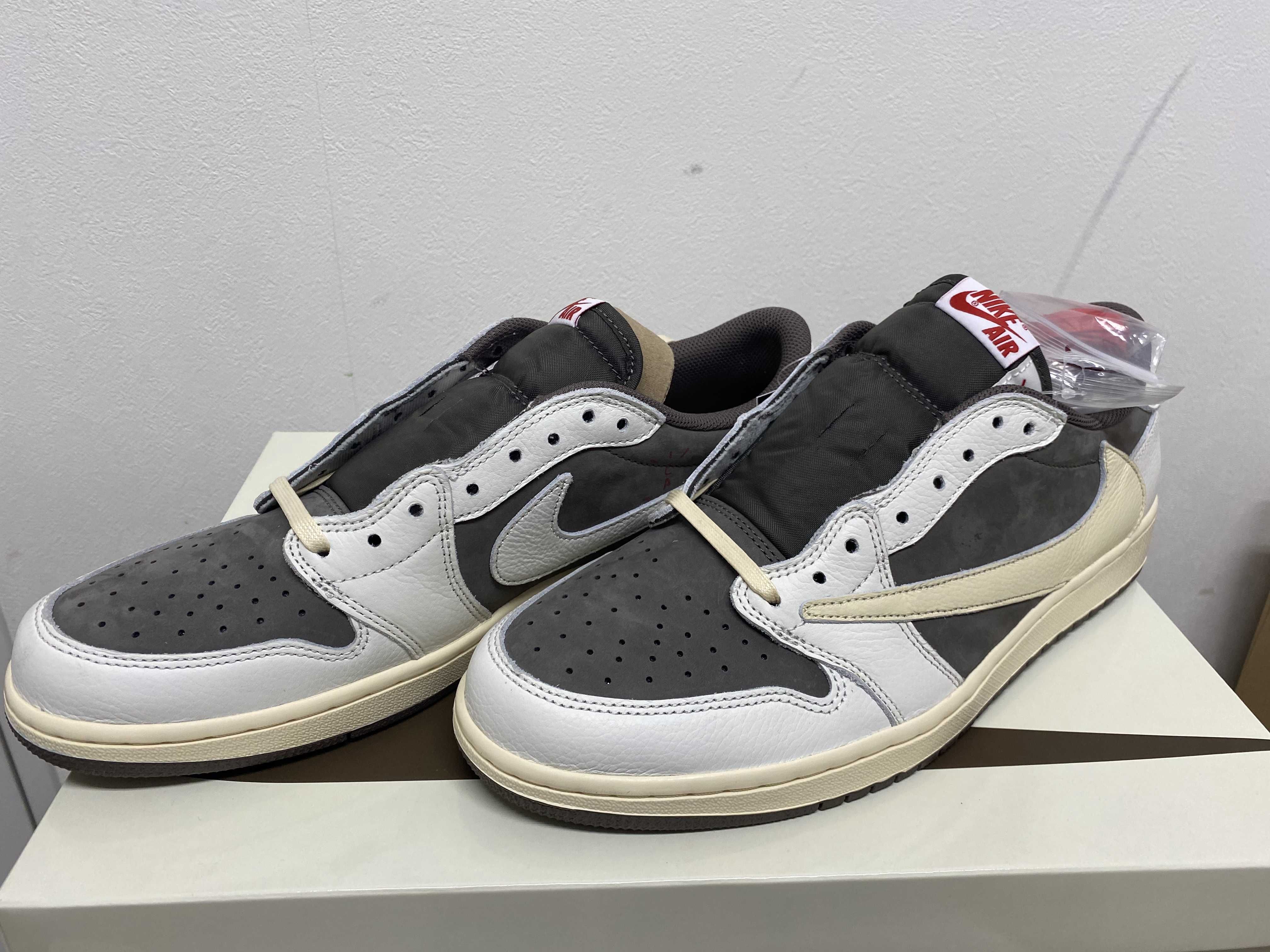Travis Scott × Nike Air Jordan 1 Low OG SP "Reverse Mocha/Sail and Ridgerock"