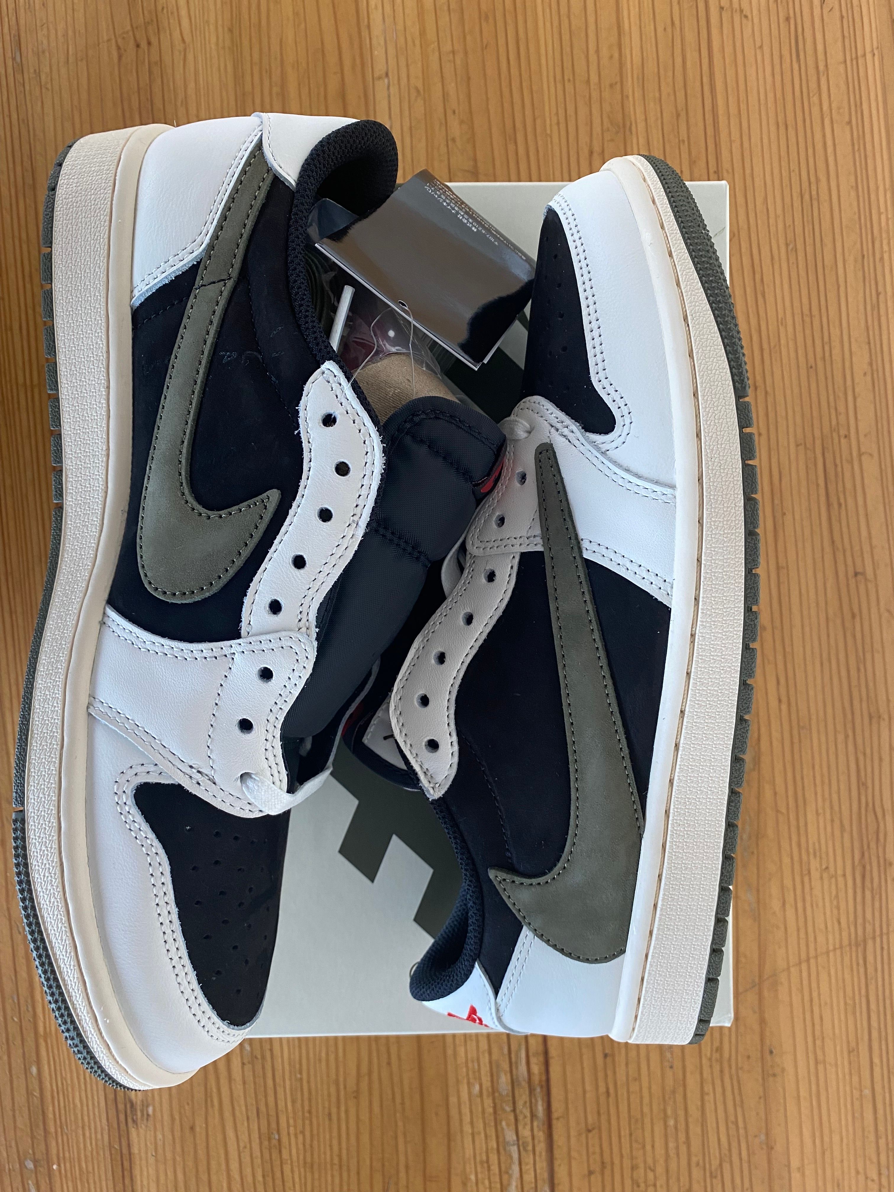 Travis Scott × Nike Women's Air Jordan 1 Low OG "Medium Olive"