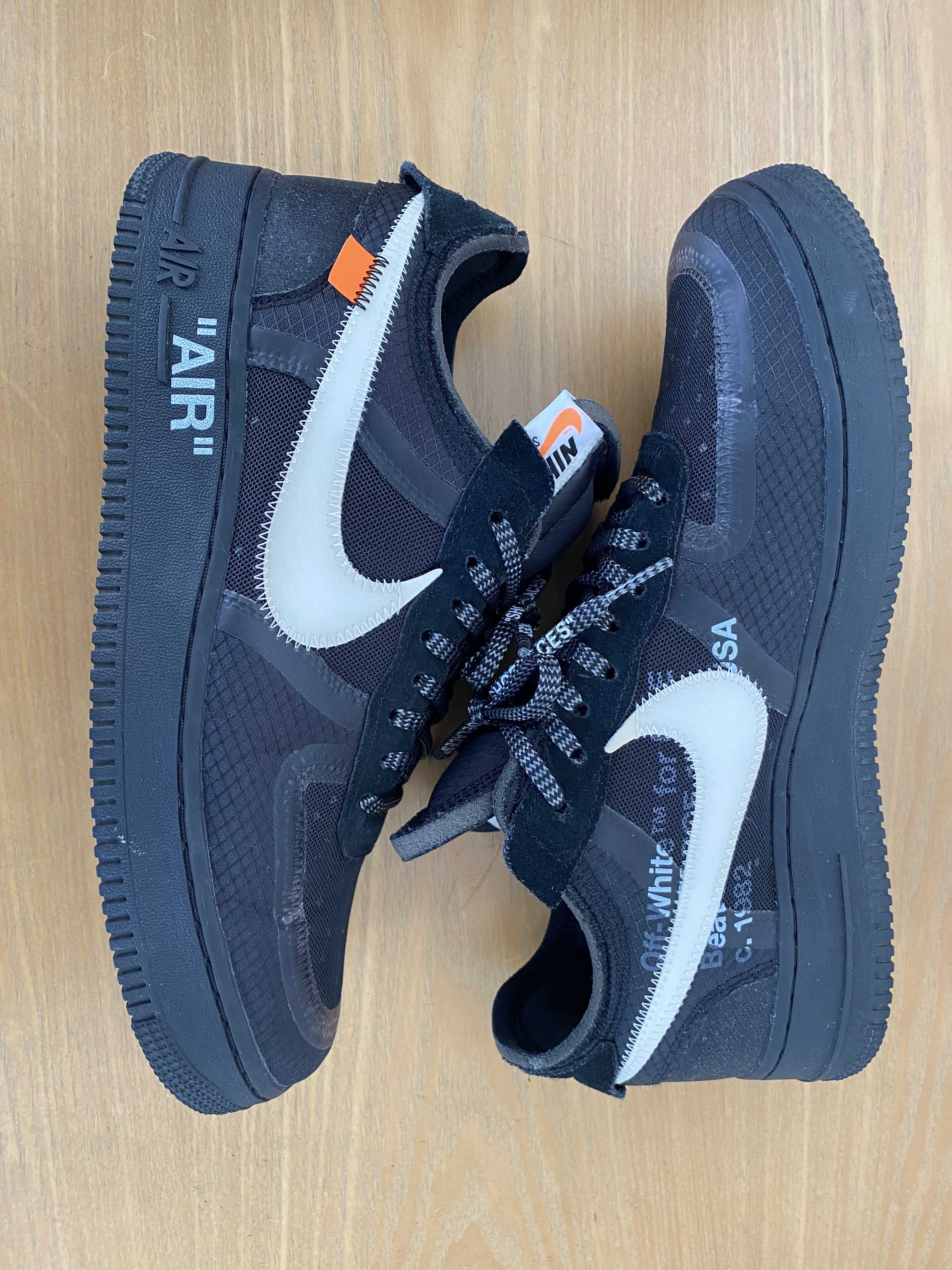 Off-White × Nike Air Force 1 Low "Black"