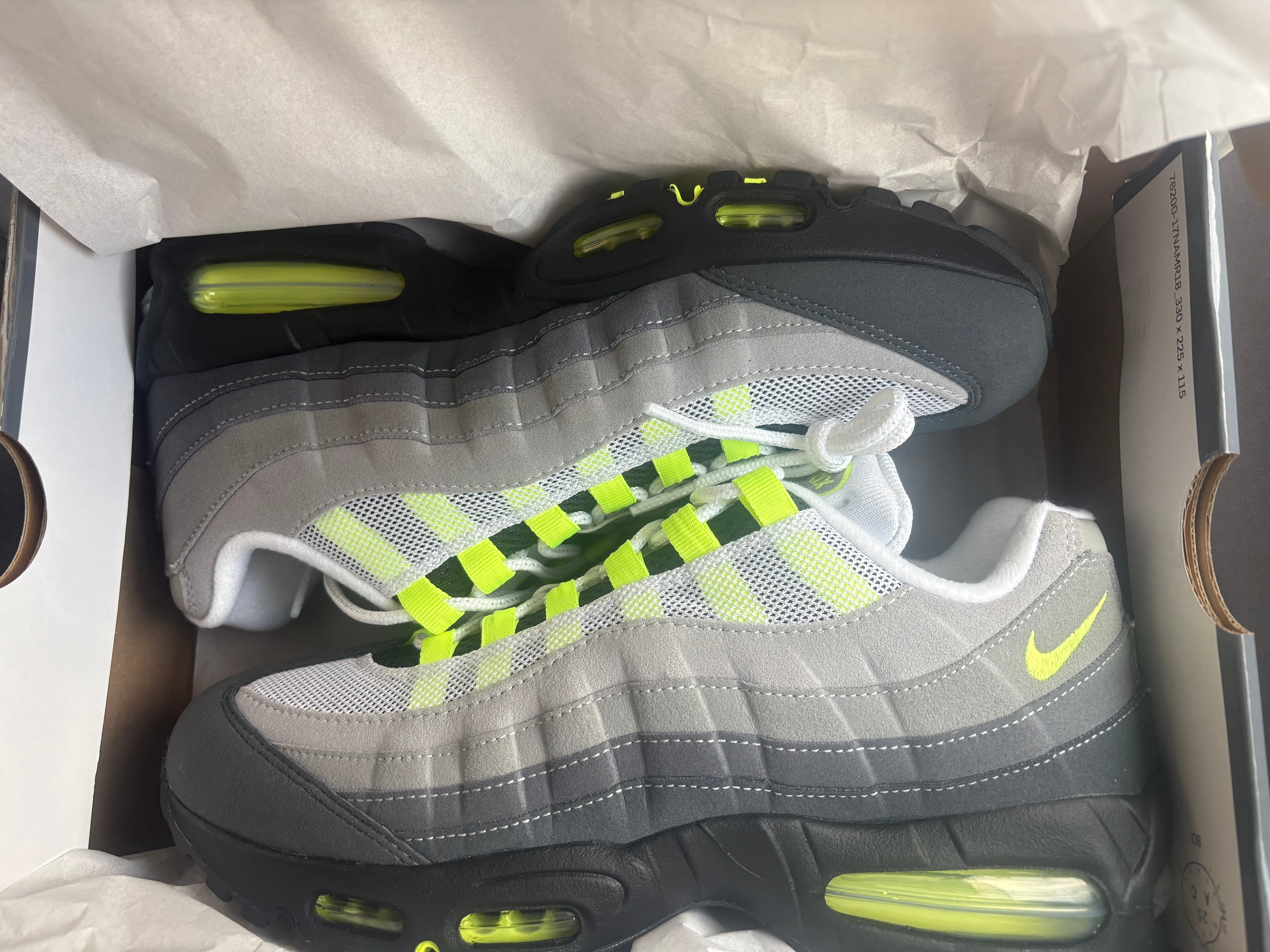 Nike Air Max 95 OG Big Bubble "Neon Yellow" (2025/2026)