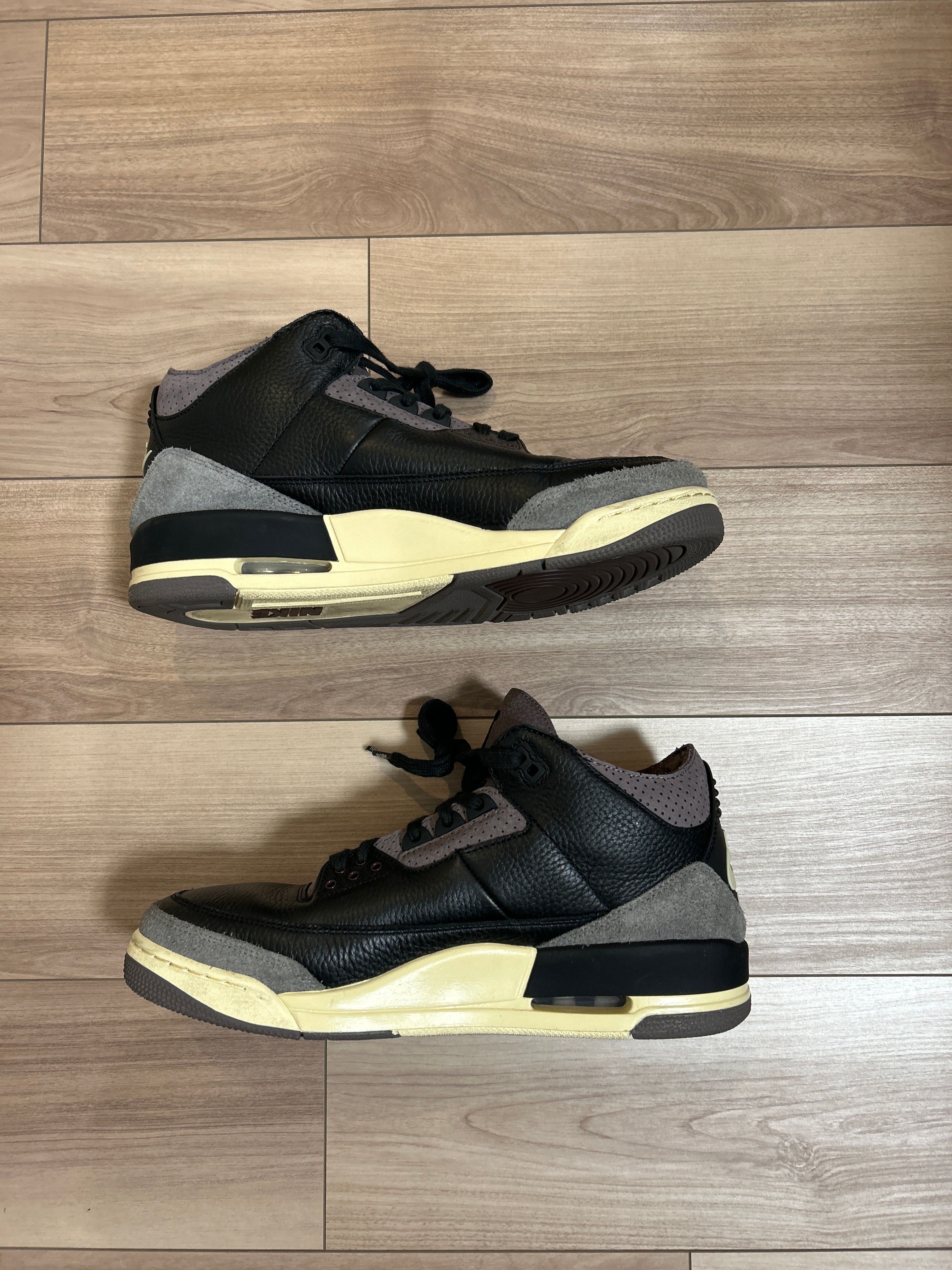 A Ma Maniere × Nike Women's Air Jordan 3 Retro OG SP "Black and Flat Pewter/WYWS"