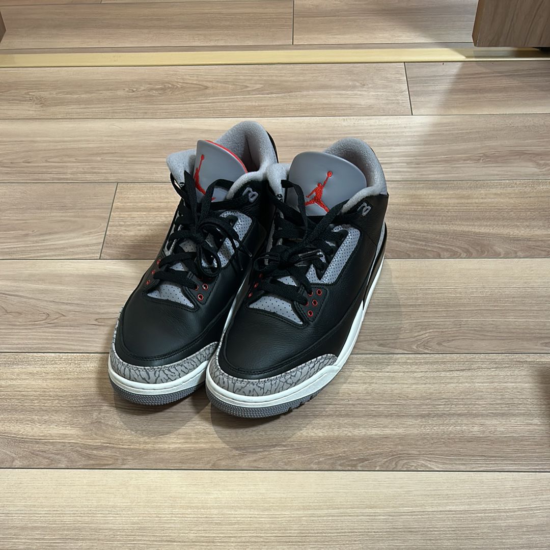 Nike Air Jordan 3 Retro "Black Cement" (2024)