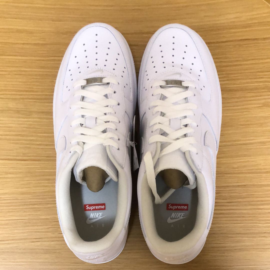 Supreme × Nike Air Force 1 Low "White"