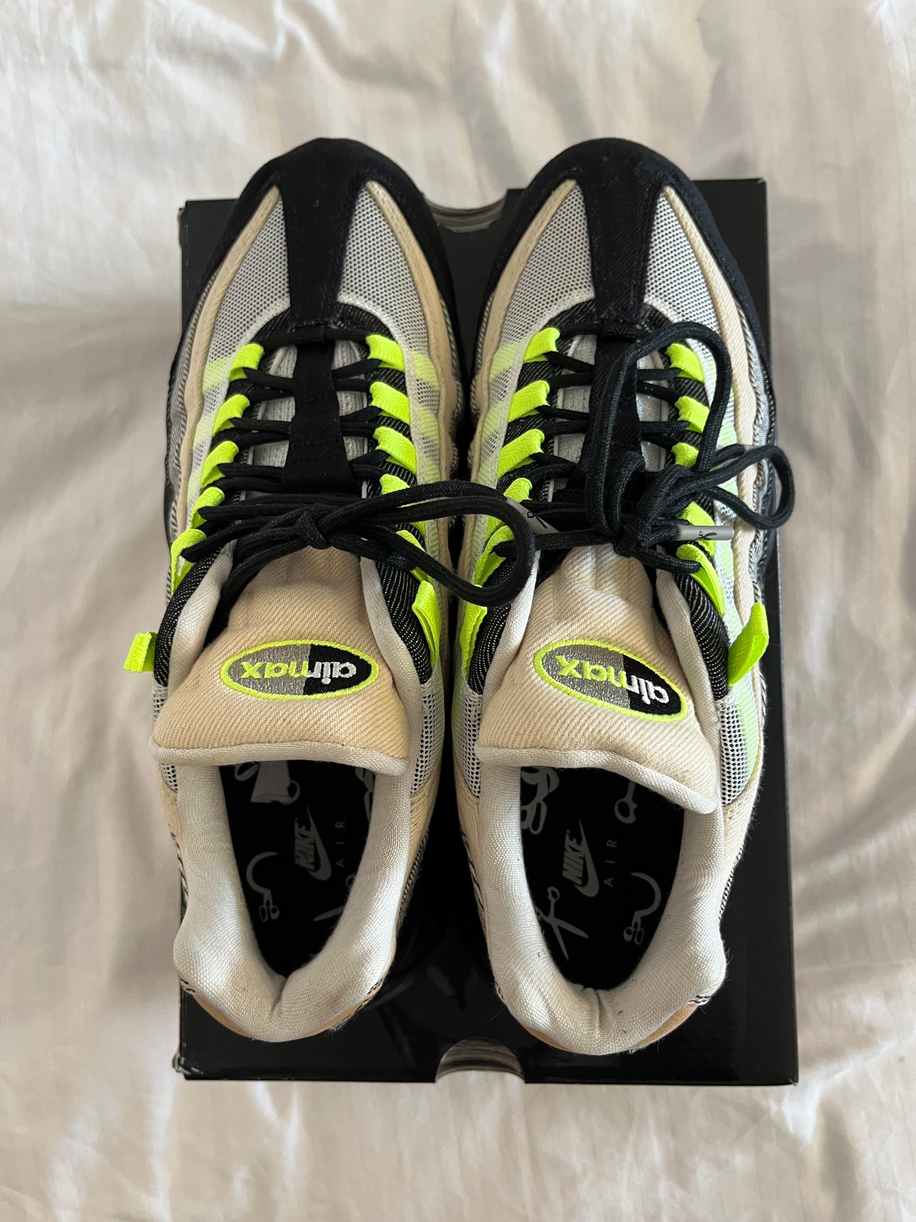 DENHAM × Nike Air Max 95 "Volt"